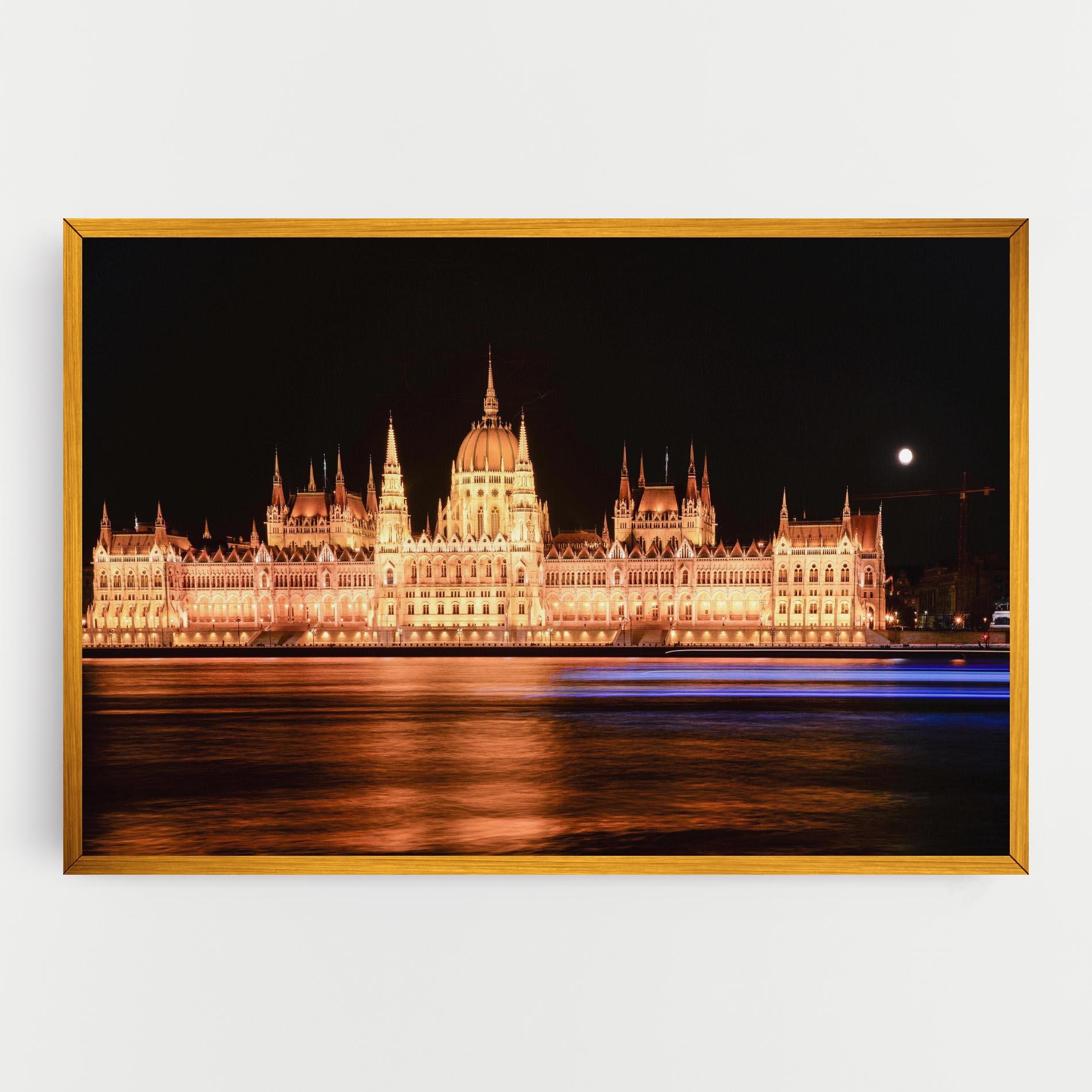 Leinwandbild Night Reflection mockup 0