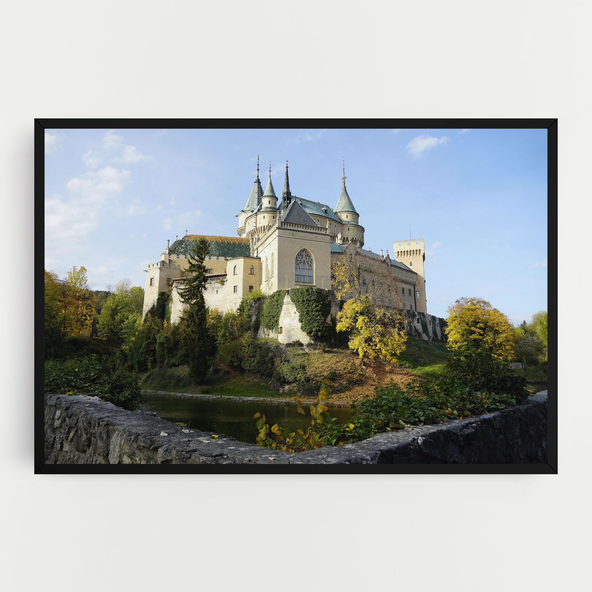 Bojnice Castle Slovakia mockup 0