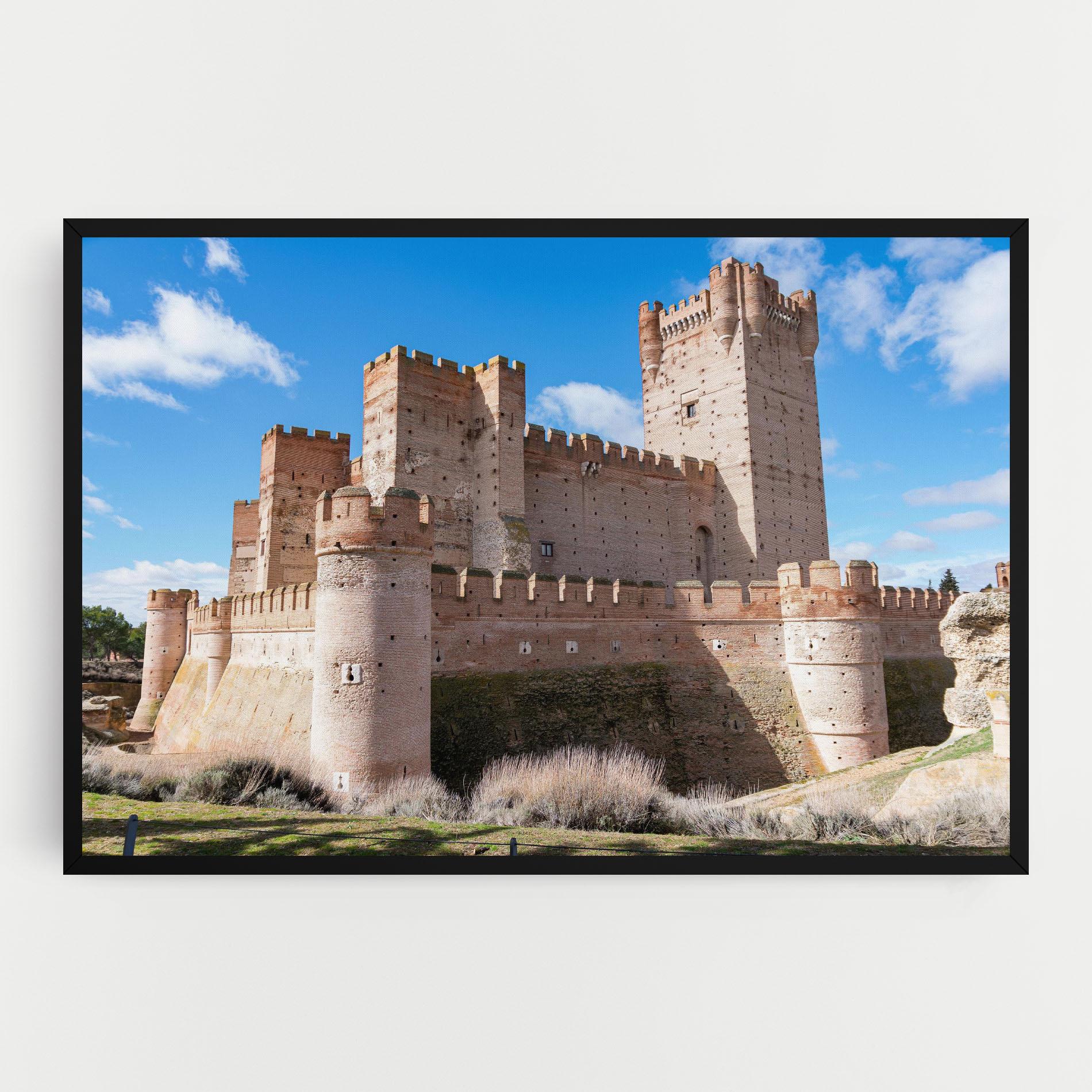 Leinwandbild Castle La Mota mockup 0