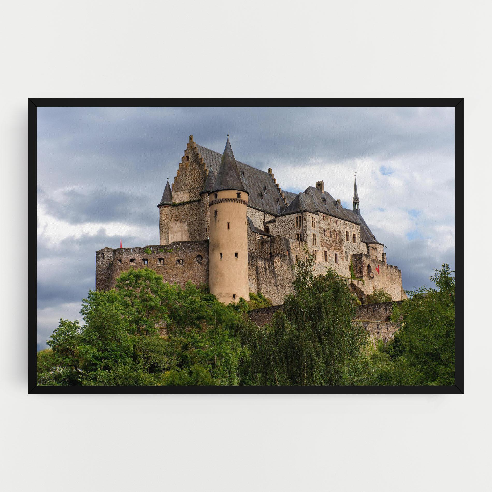 Leinwandbild Castle Vianden mockup 0