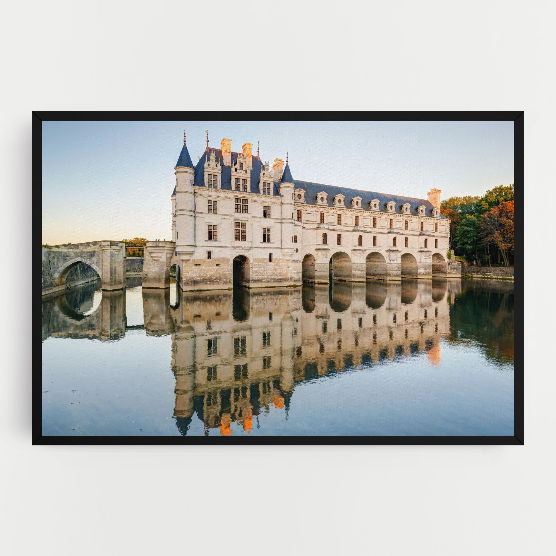 Chateau Chenonceau Castle mockup 0