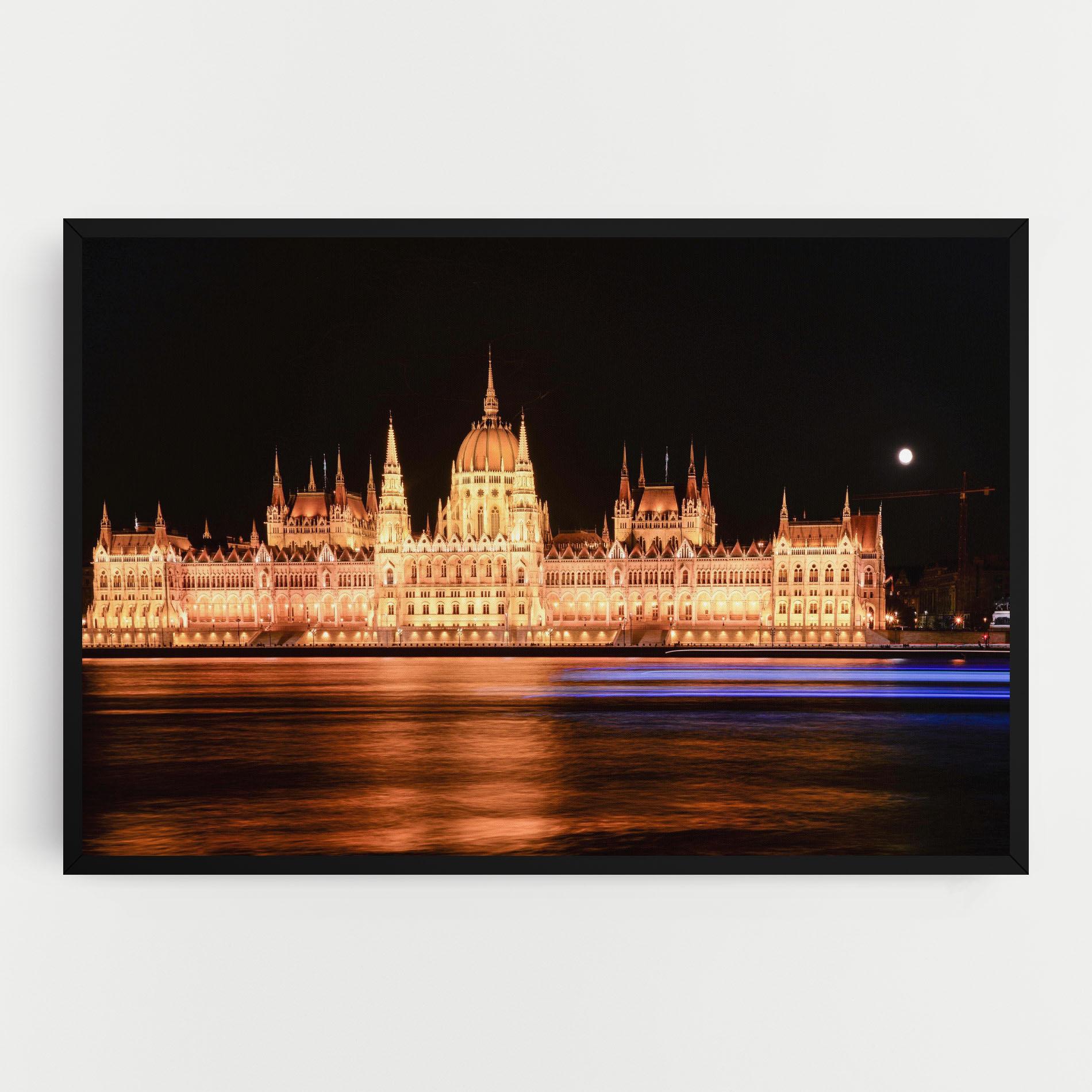 Leinwandbild Night Reflection mockup 0