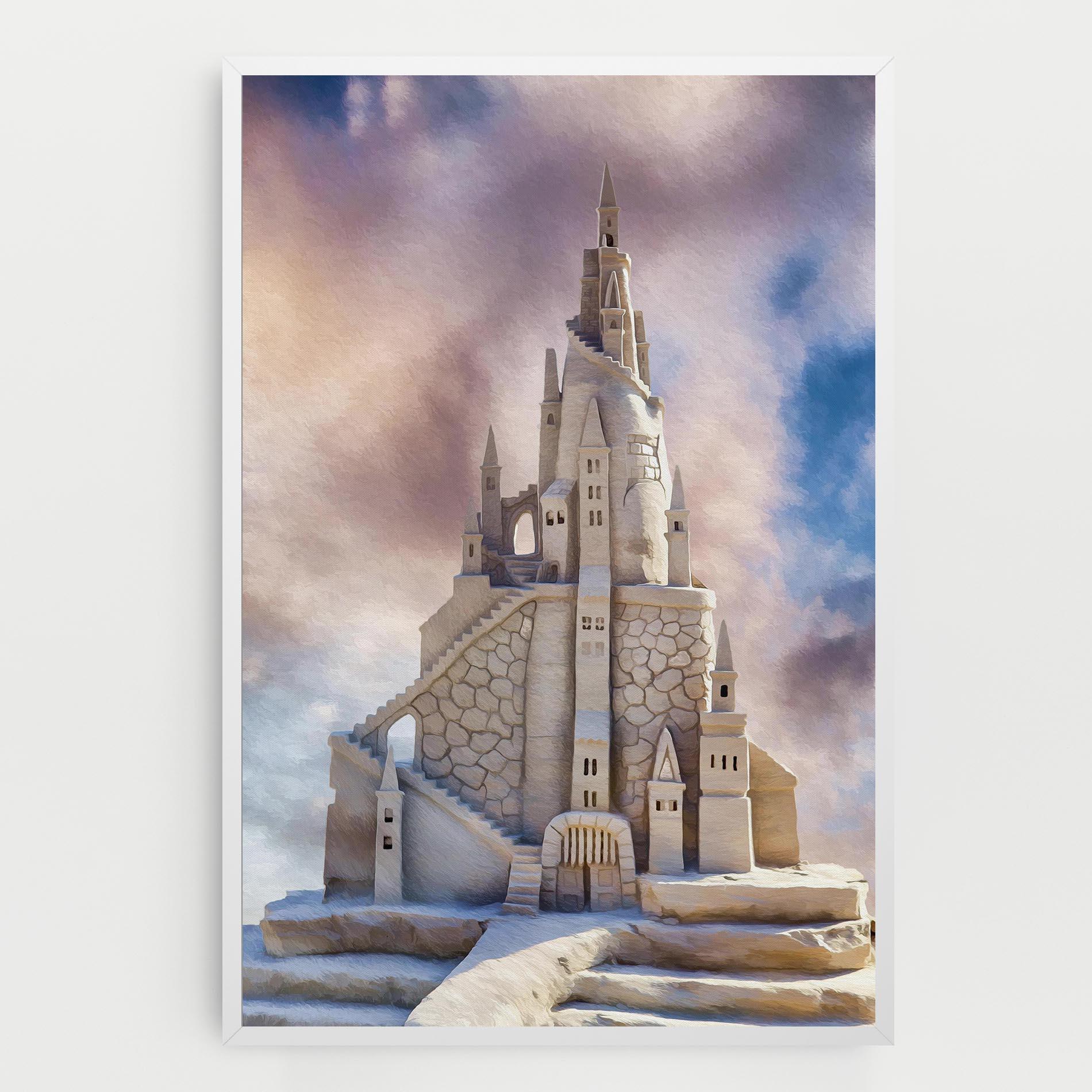 Leinwandbild Cream Castle mockup 0