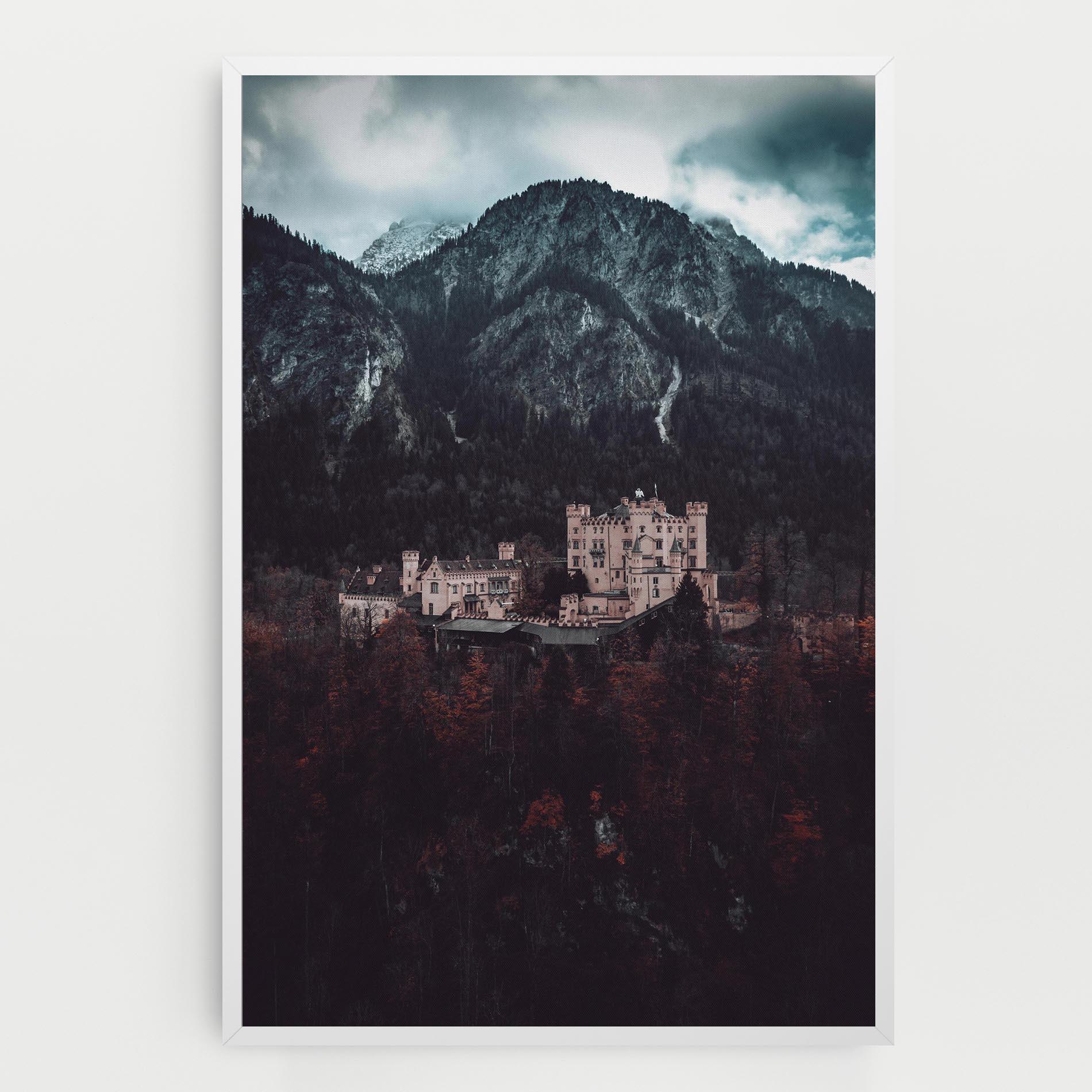 Leinwandbild Forest Castle mockup 0