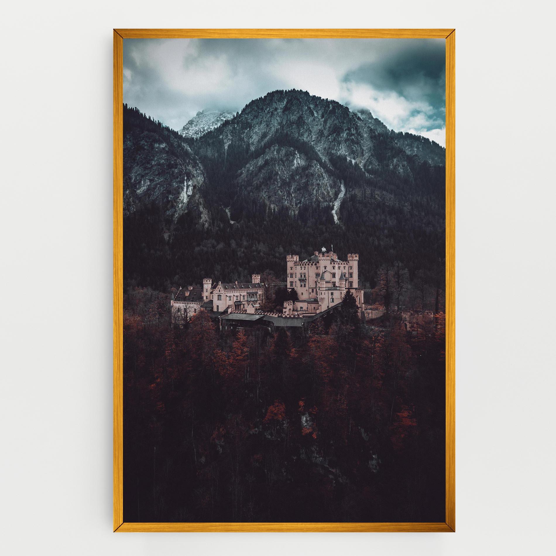 Leinwandbild Forest Castle mockup 0