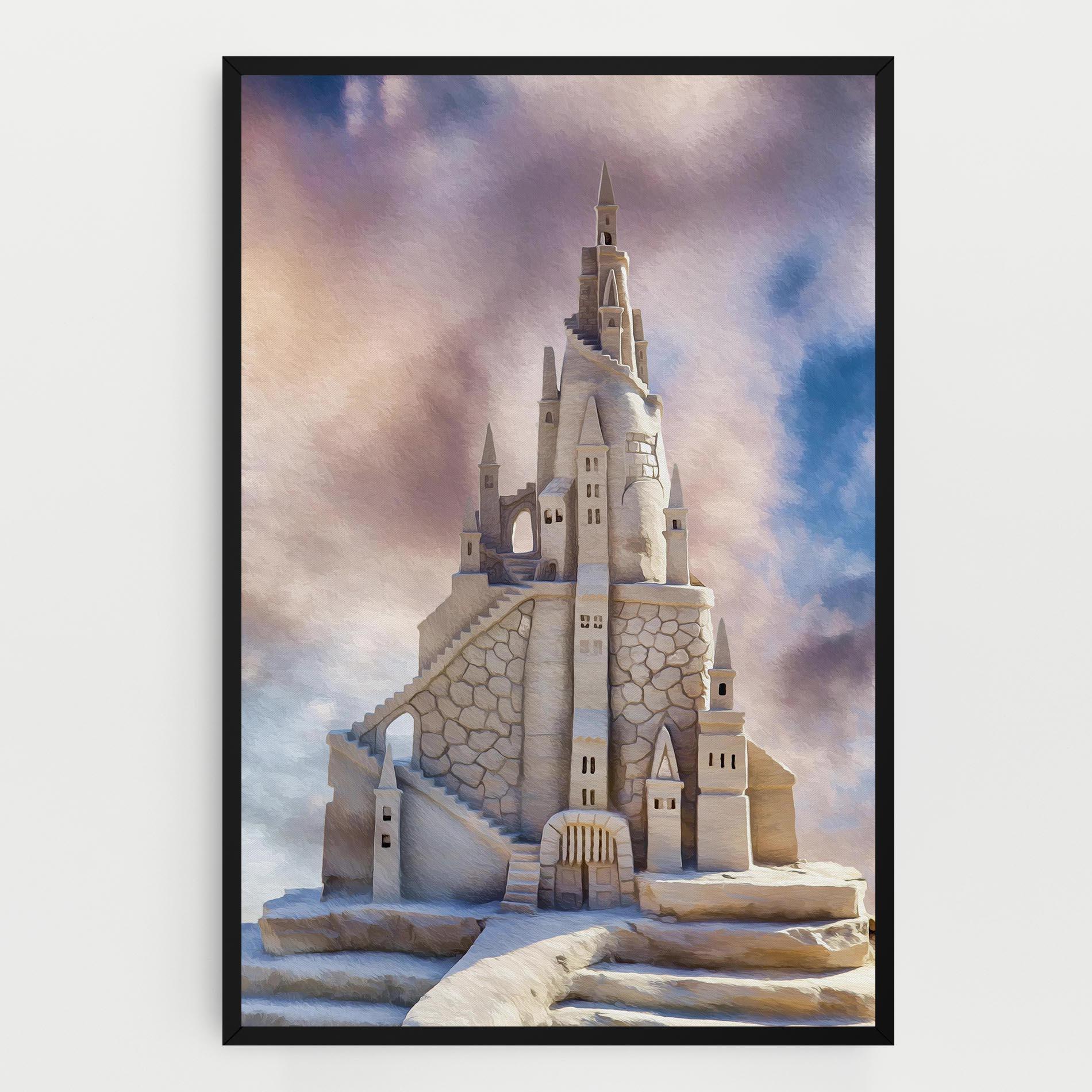 Leinwandbild Cream Castle mockup 0