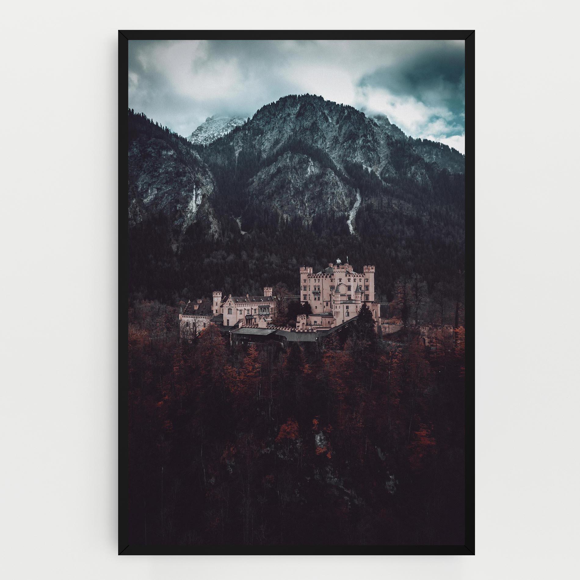 Leinwandbild Forest Castle mockup 0