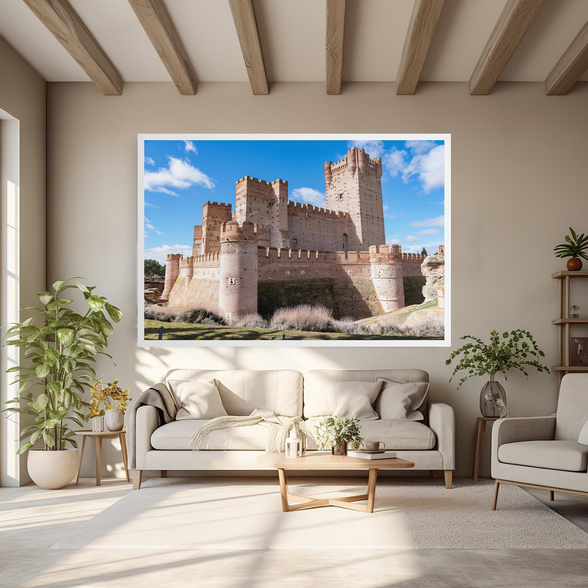 Leinwandbild Castle La Mota mockup 6