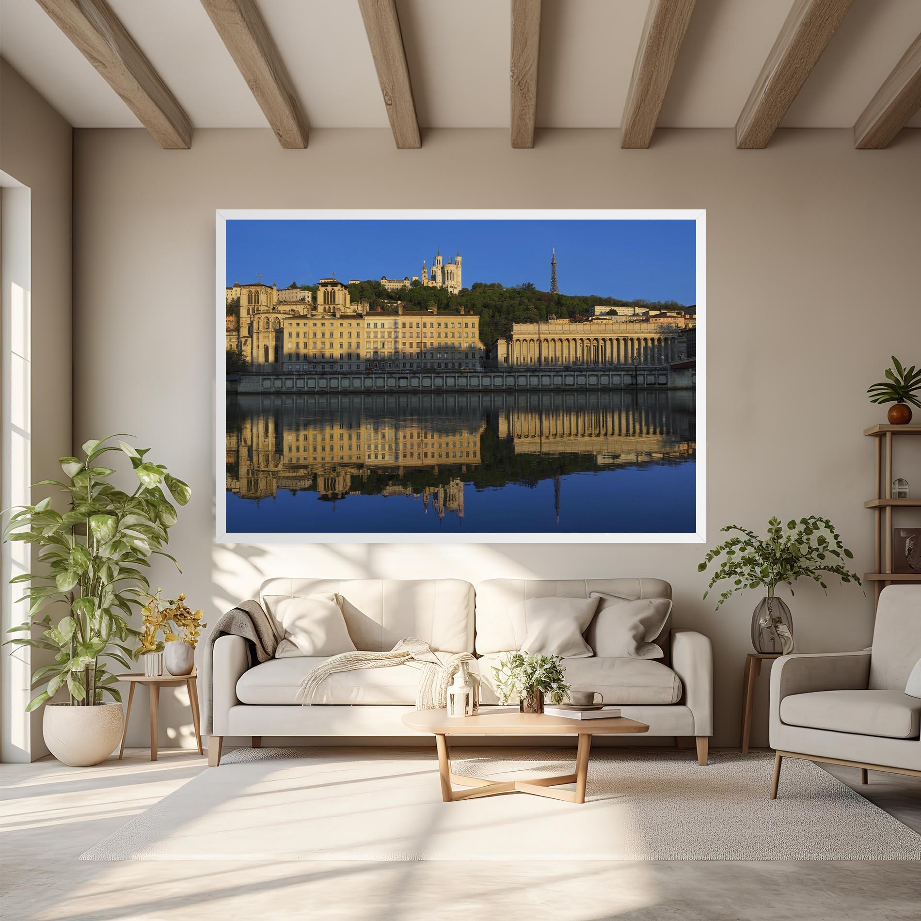 Leinwandbild Lyon France mockup 6