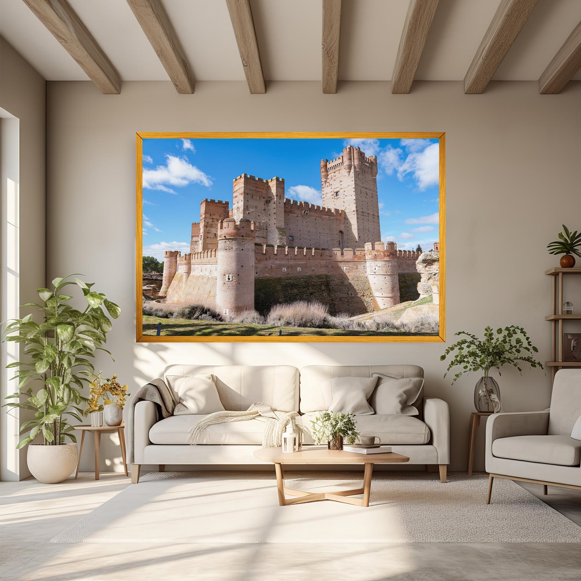 Leinwandbild Castle La Mota mockup 6