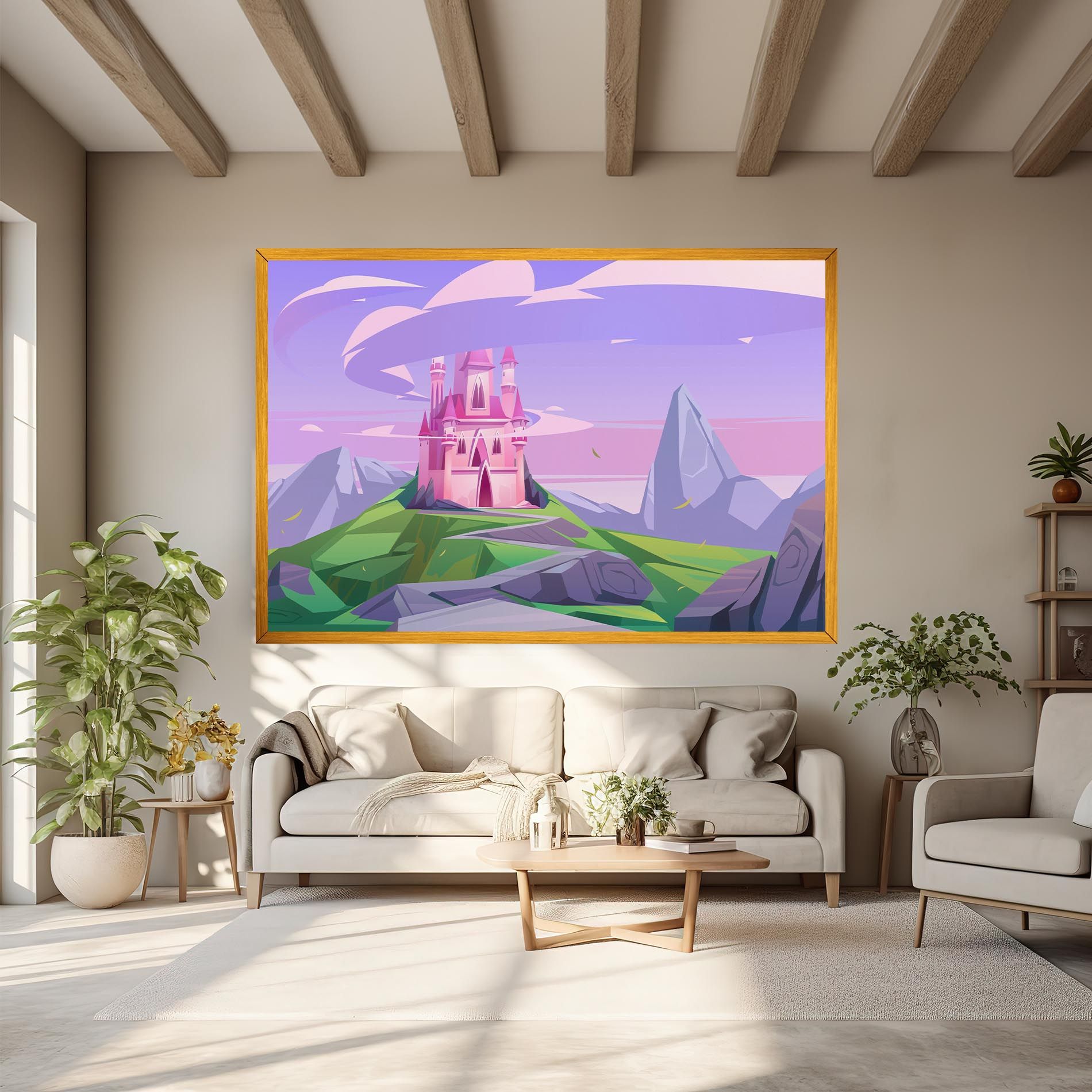 Pink Castle mockup 6