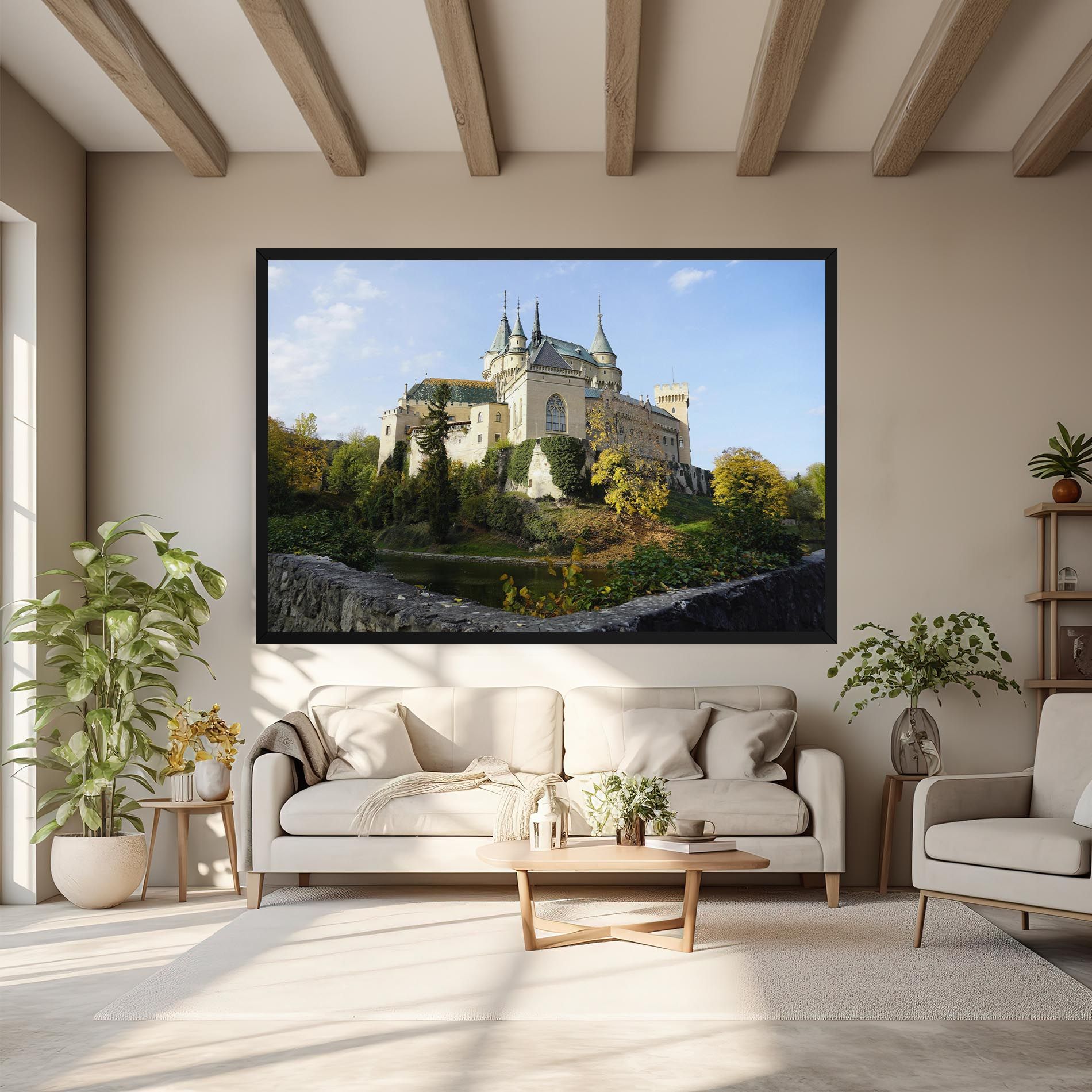 Bojnice Castle Slovakia mockup 6