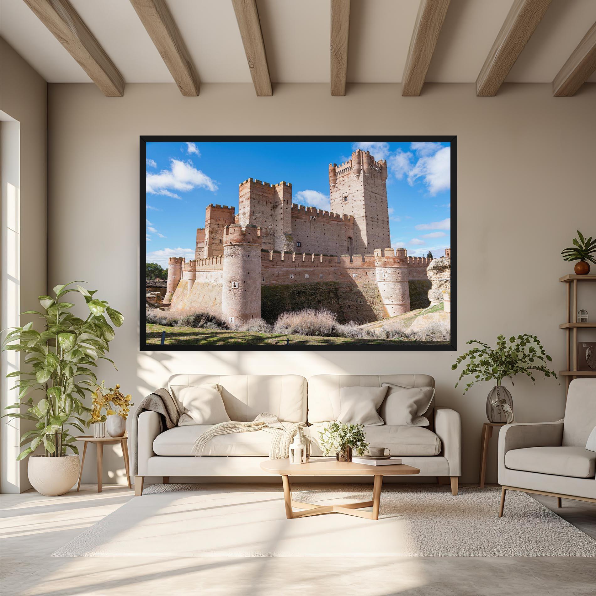 Leinwandbild Castle La Mota mockup 6