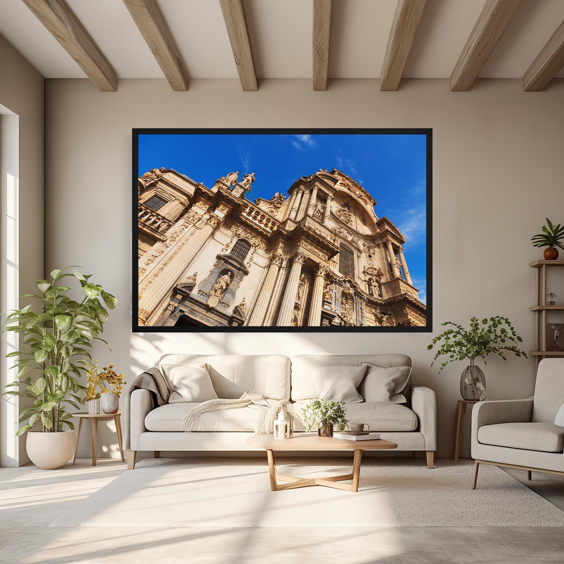 Leinwandbild Church Saint Mary mockup 6