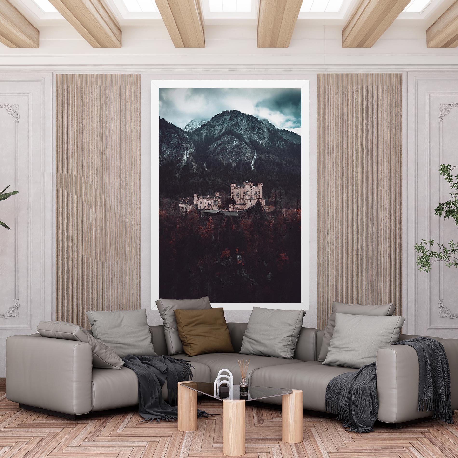 Leinwandbild Forest Castle mockup 6