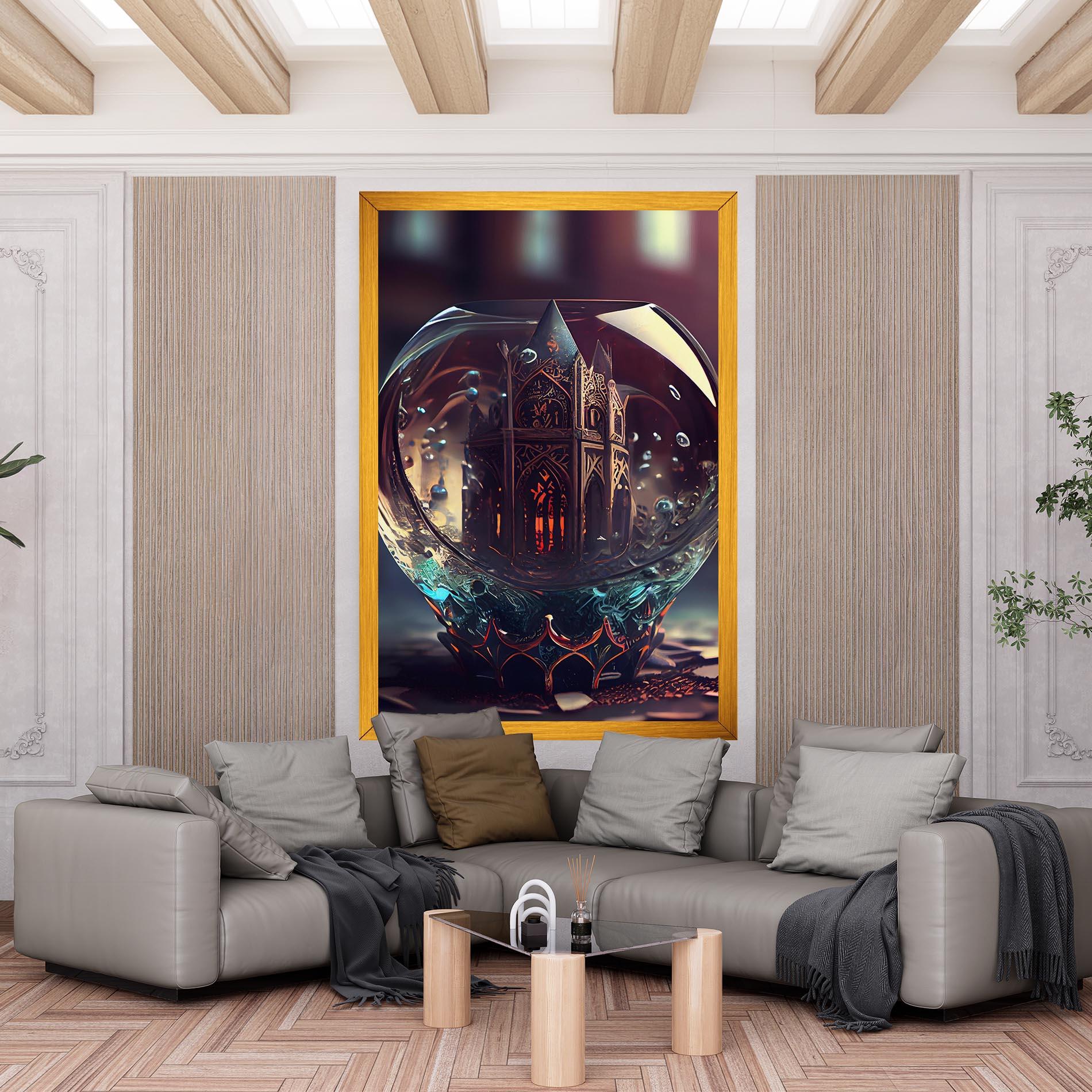 Leinwandbild Church Ball mockup 6