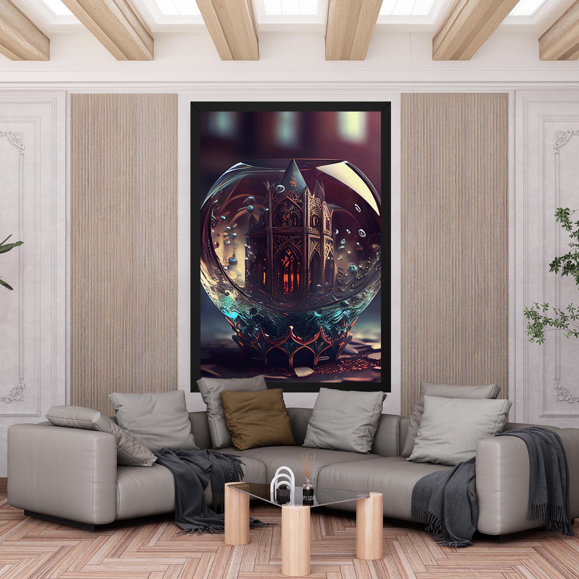 Leinwandbild Church Ball mockup 6