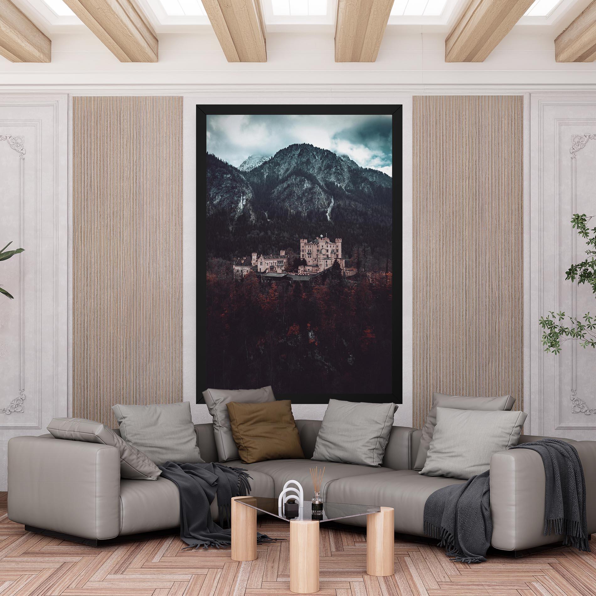 Leinwandbild Forest Castle mockup 6