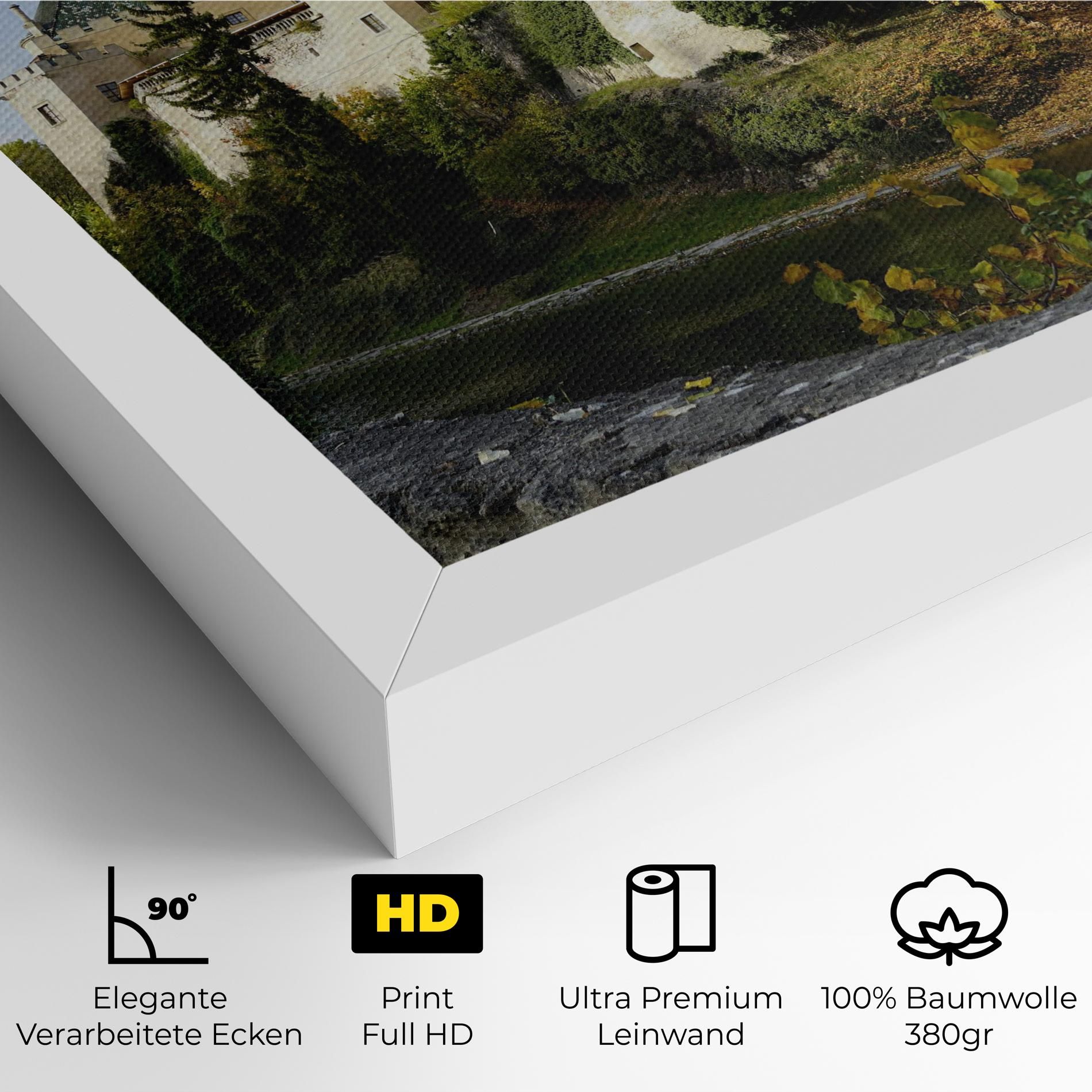 Bojnice Castle Slovakia mockup 4