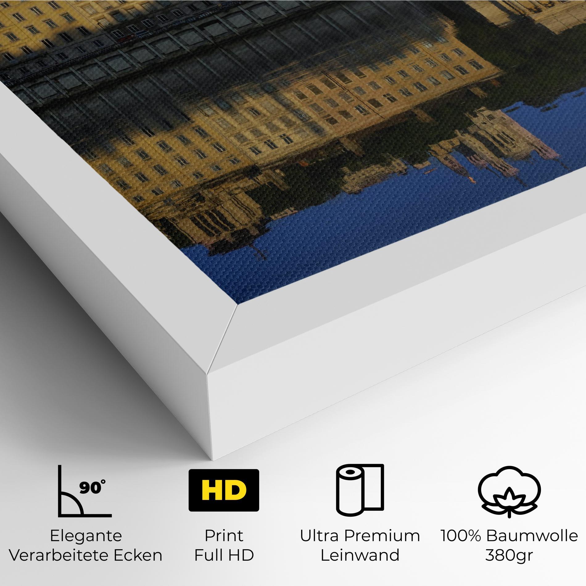 Leinwandbild Lyon France mockup 4