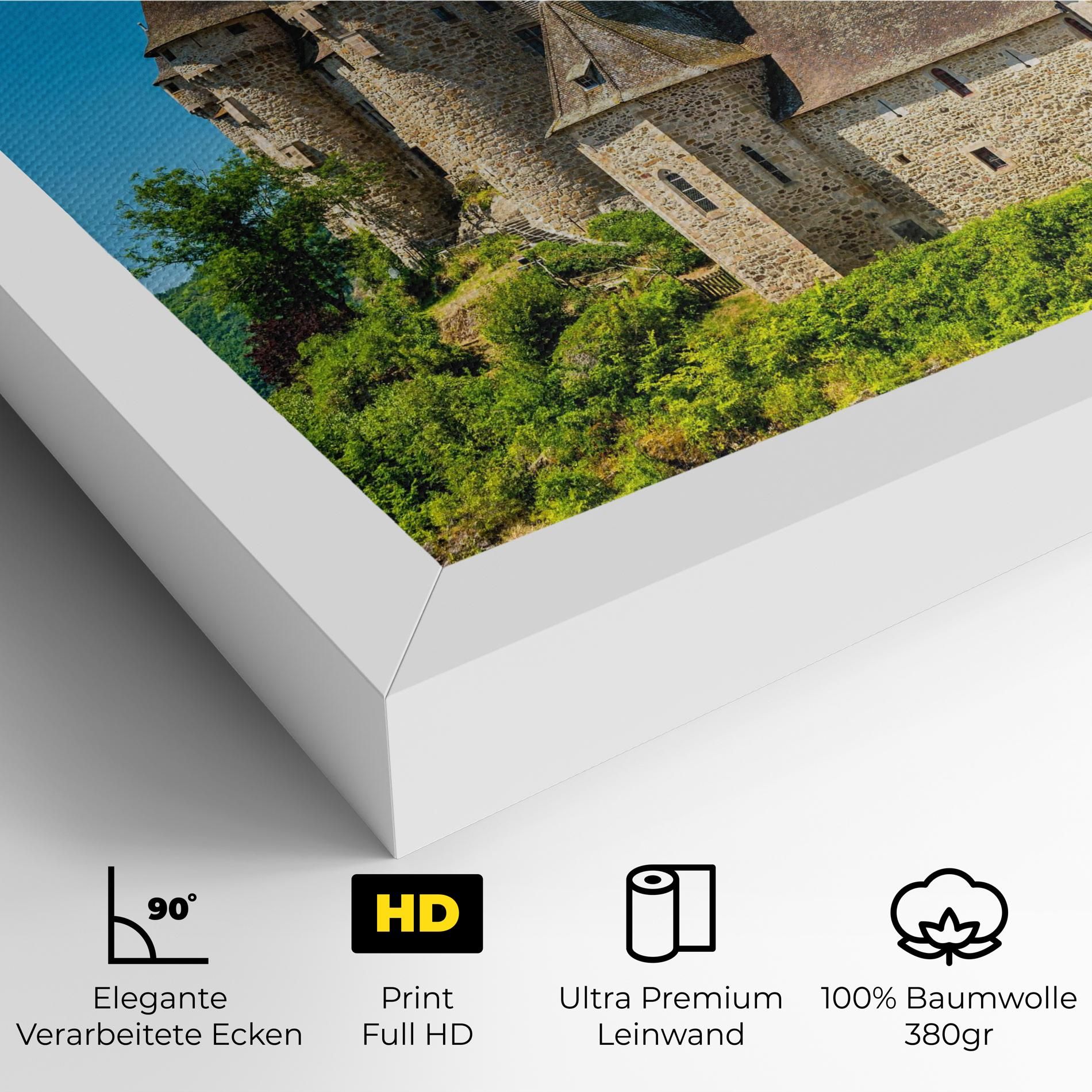 Medieval Castle France mockup 4