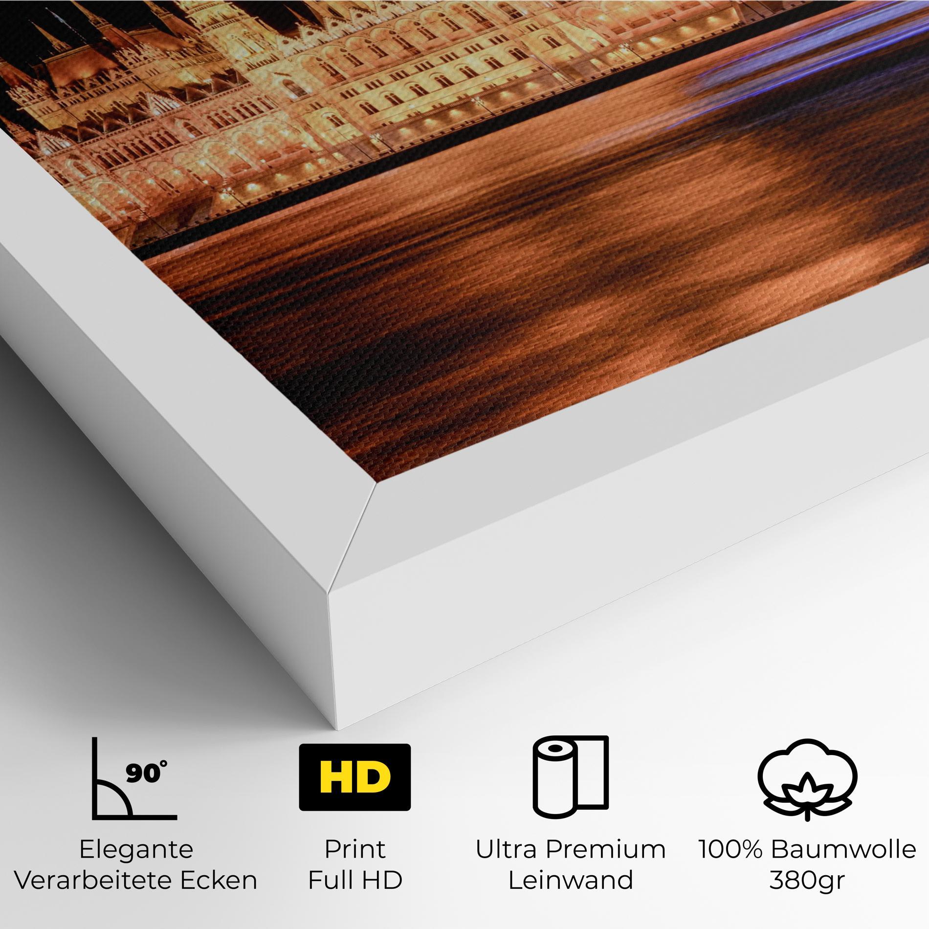 Leinwandbild Night Reflection mockup 4