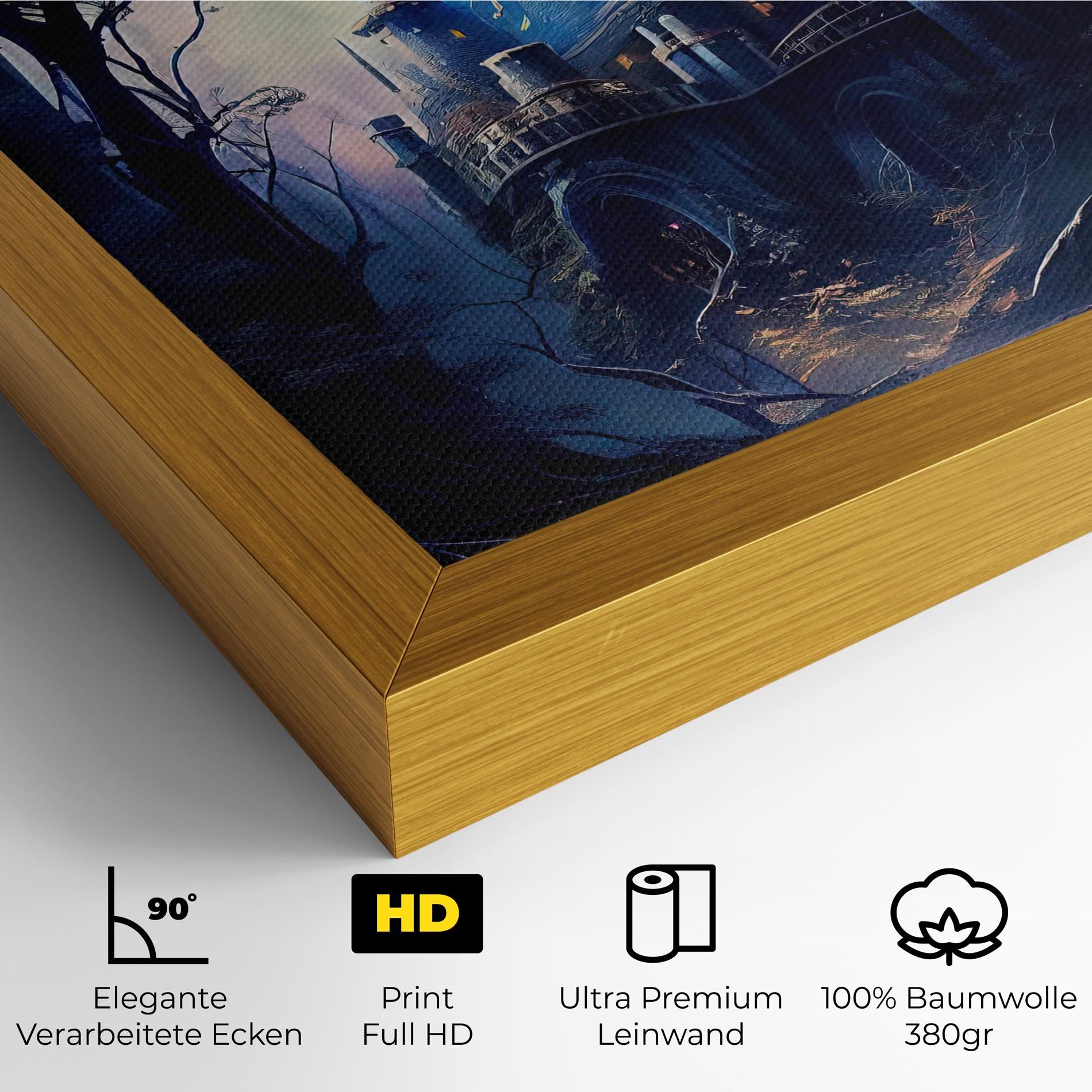 Blue Art Castle mockup 4