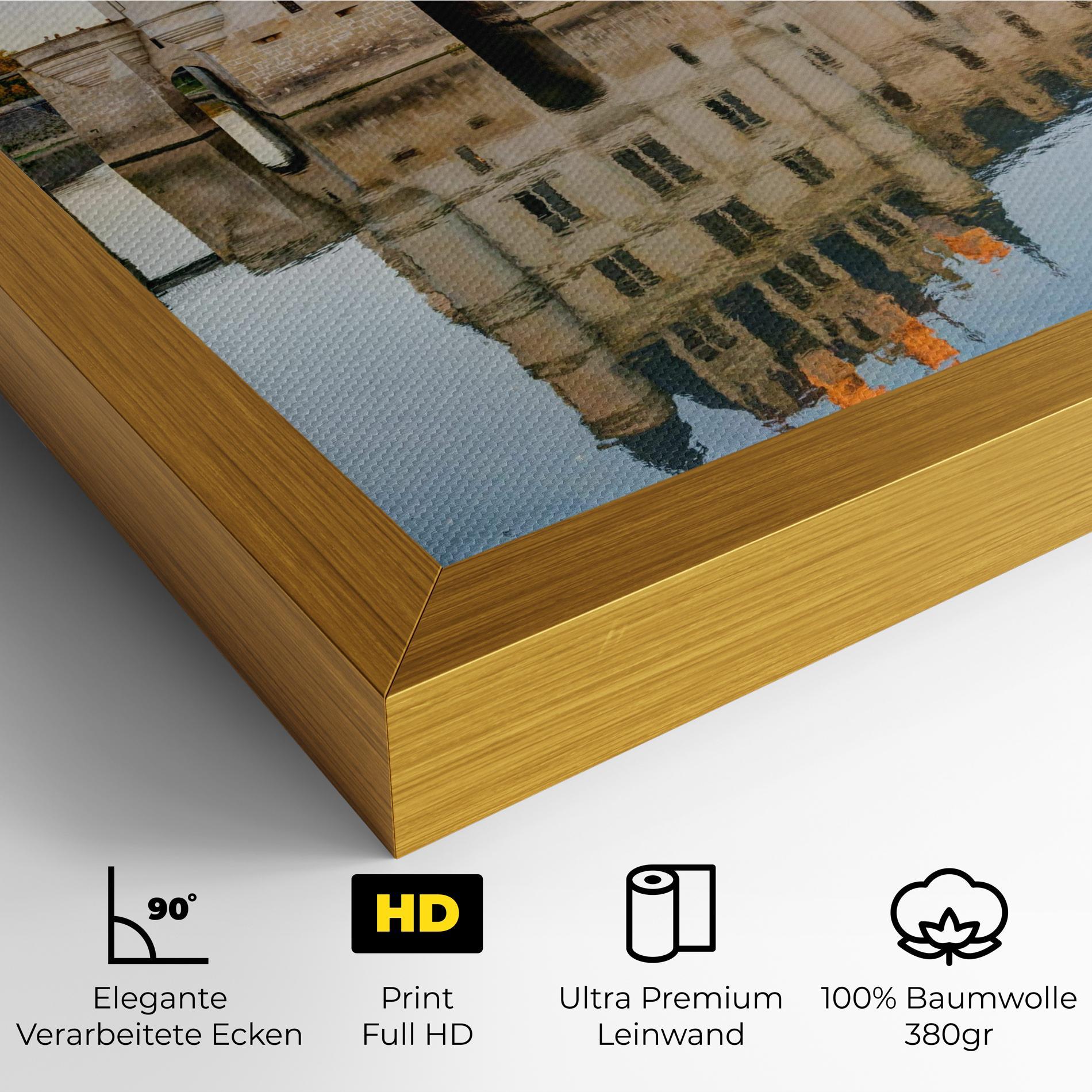 Leinwandbild Chateau Chenonceau Castle mockup 4