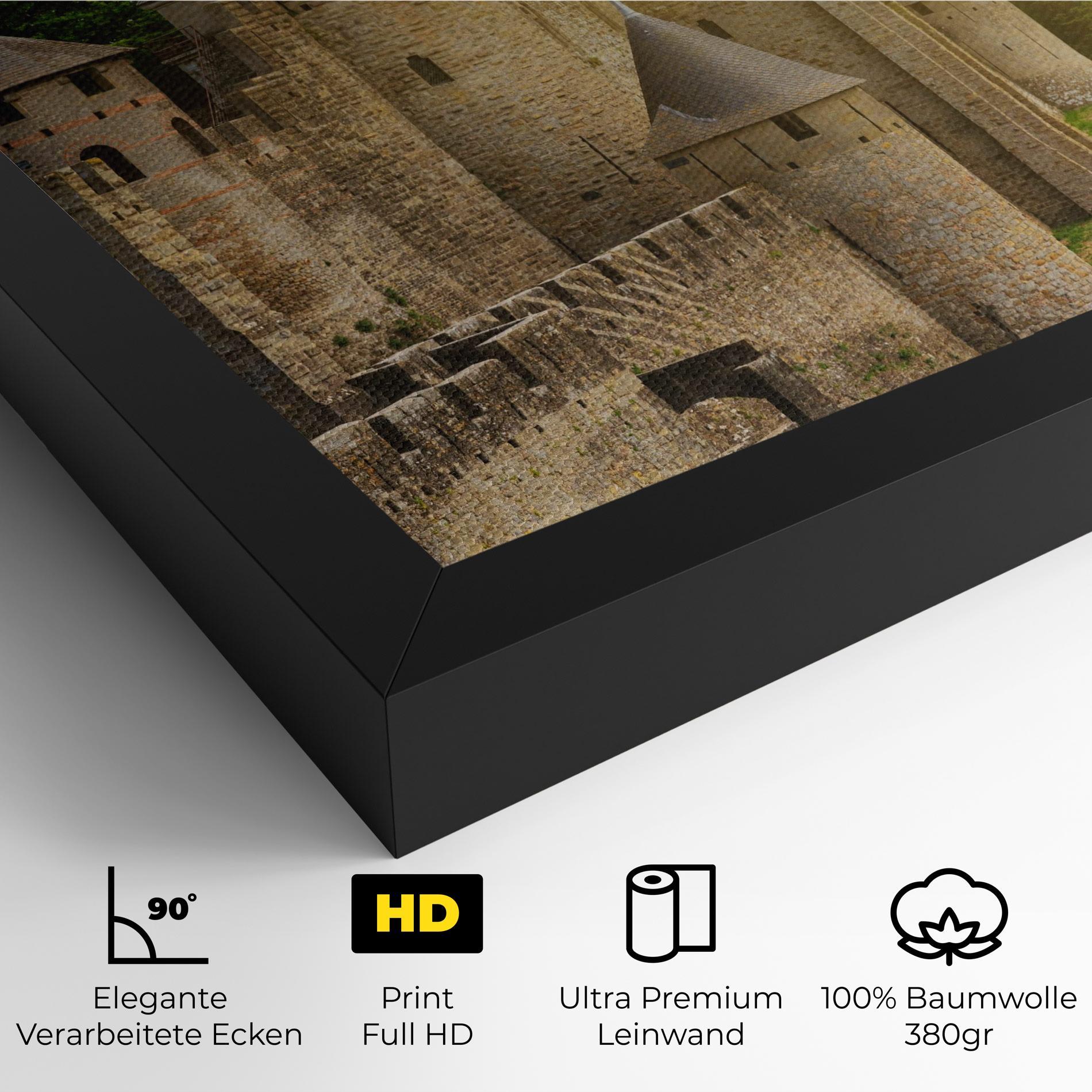 Leinwandbild Carcassonne France mockup 4