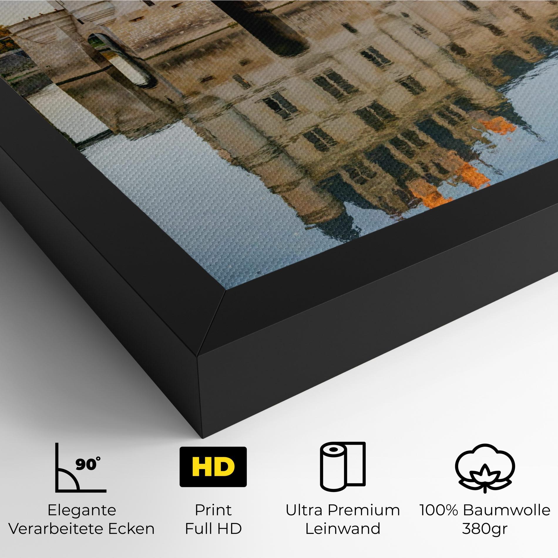 Leinwandbild Chateau Chenonceau Castle mockup 4