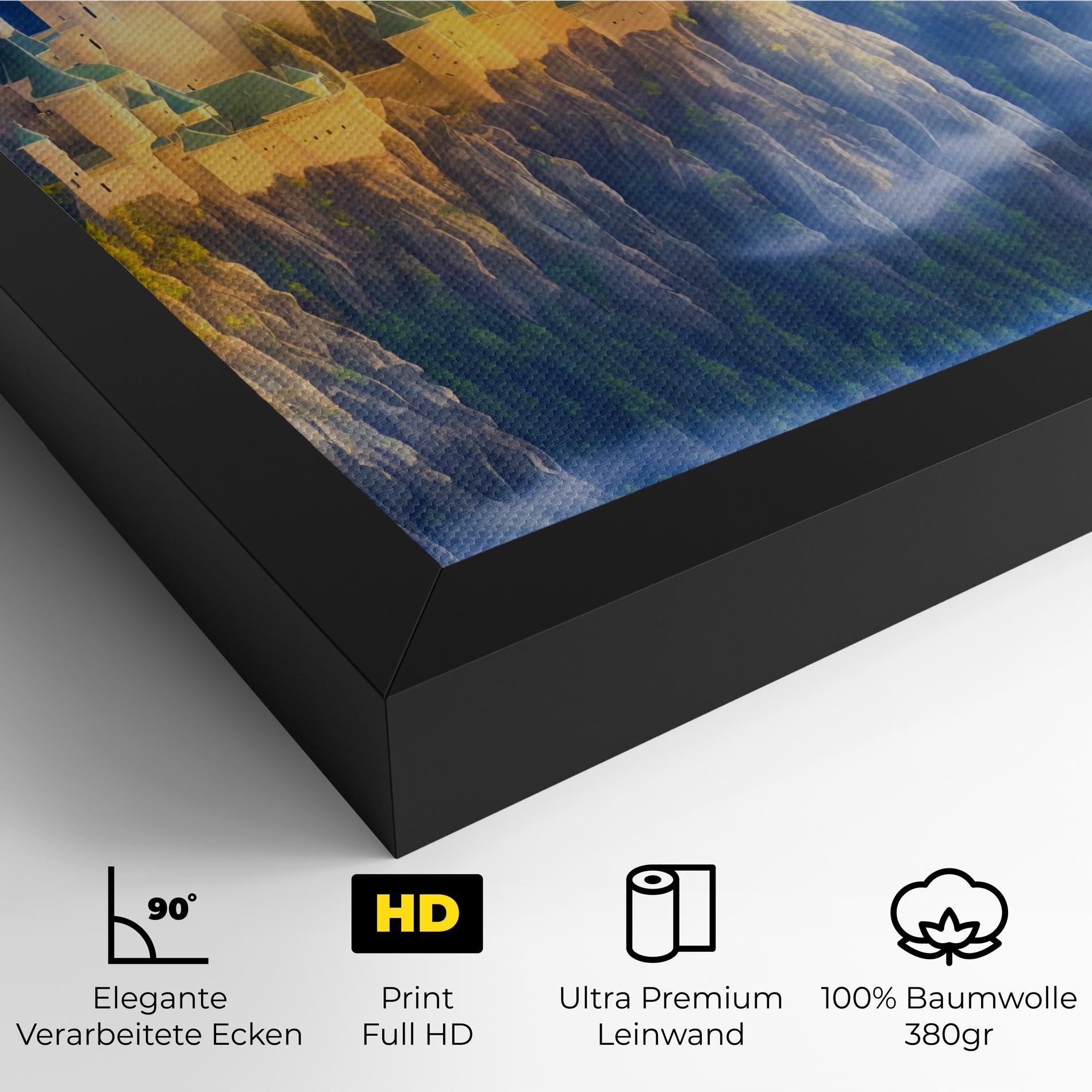 Leinwandbild Fairytale Castle mockup 4