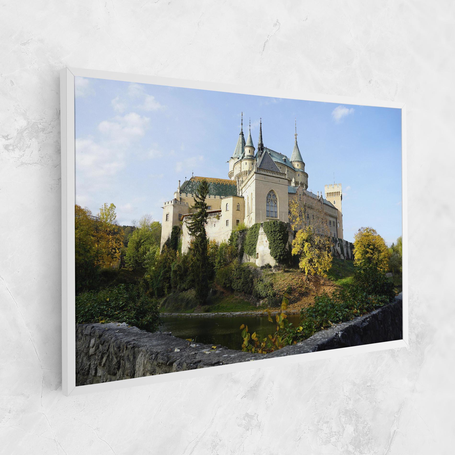 Leinwandbild Bojnice Castle Slovakia mockup 1