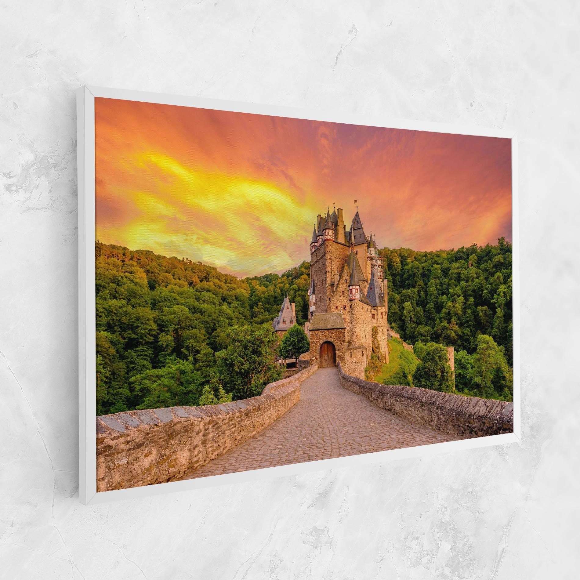Leinwandbild Burg Eltz Castle mockup 1