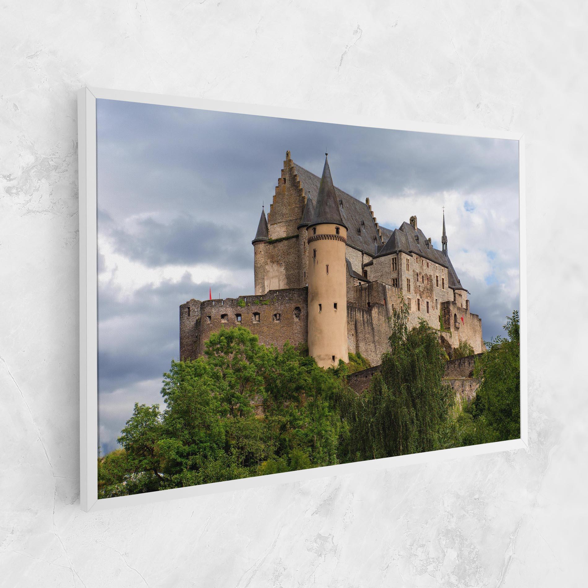 Leinwandbild Castle Vianden mockup 1