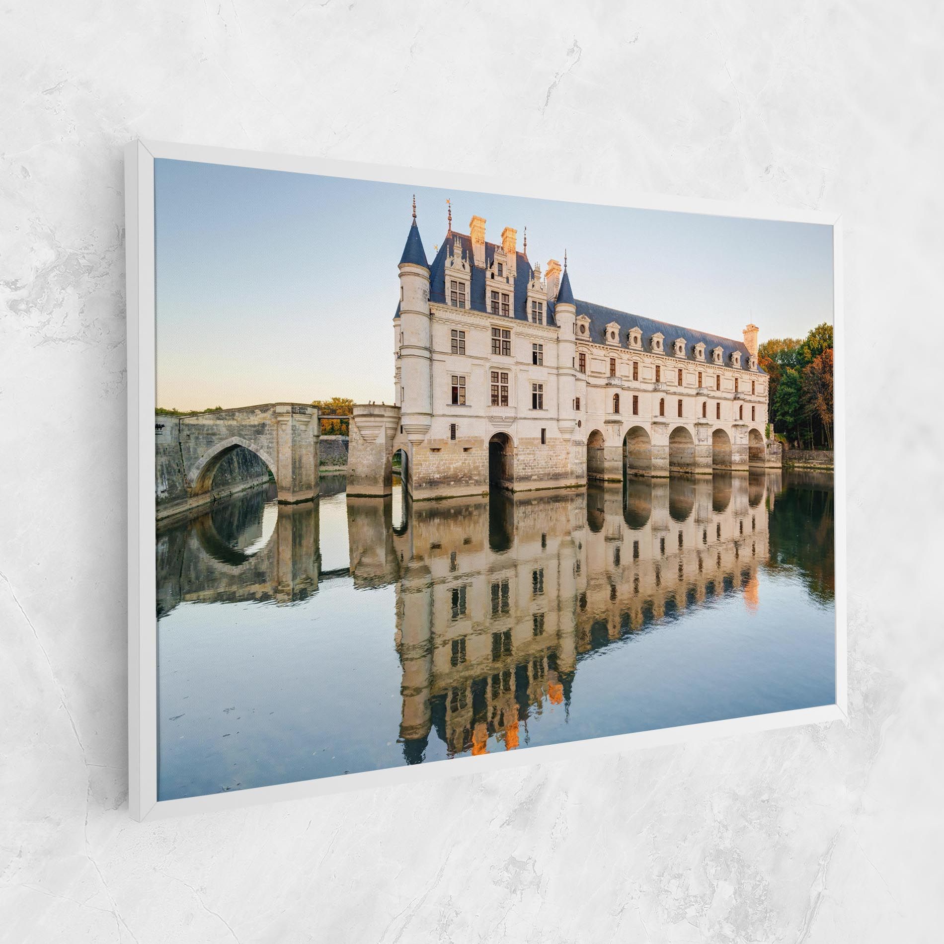 Chateau Chenonceau Castle mockup 1