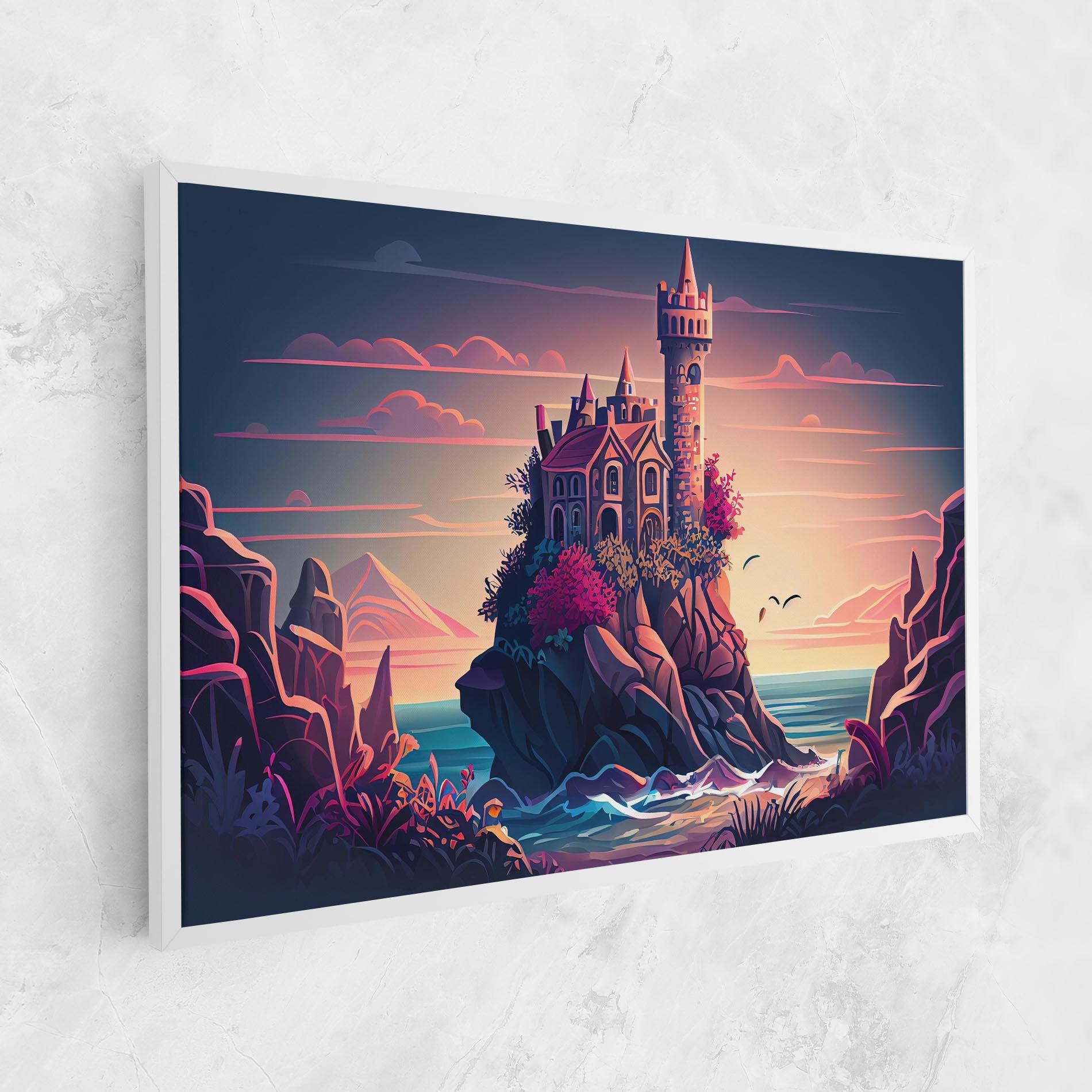 Leinwandbild Cliff Castle mockup 1