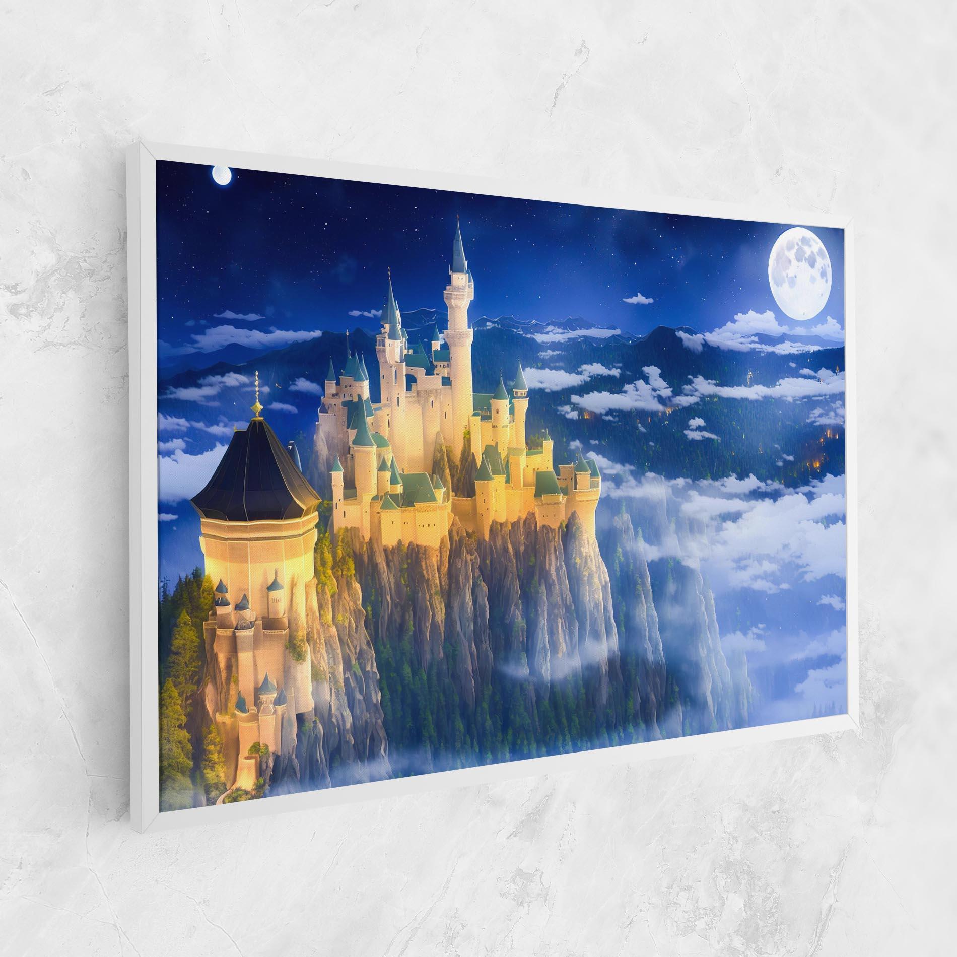 Leinwandbild Fairytale Castle mockup 1
