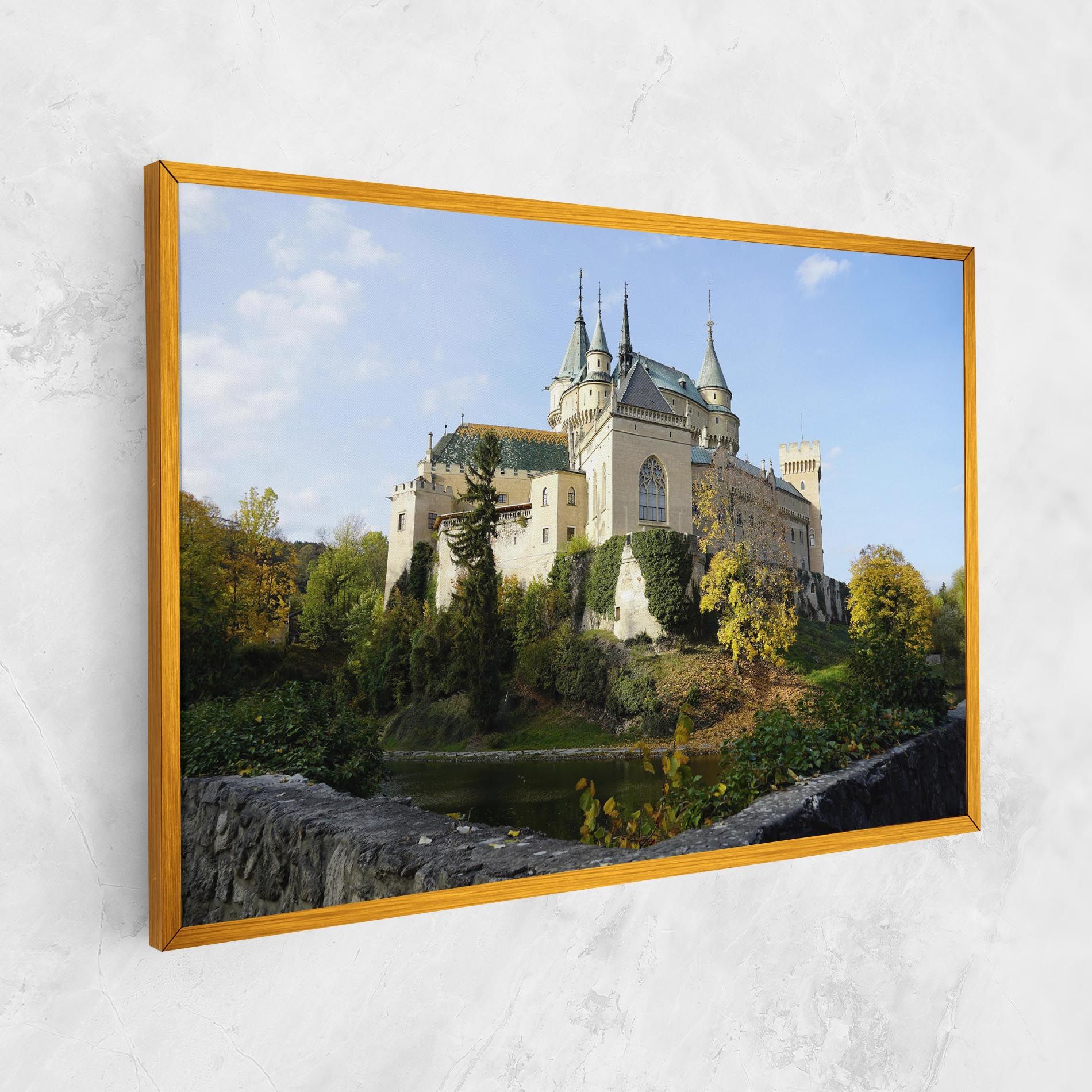 Bojnice Castle Slovakia mockup 1
