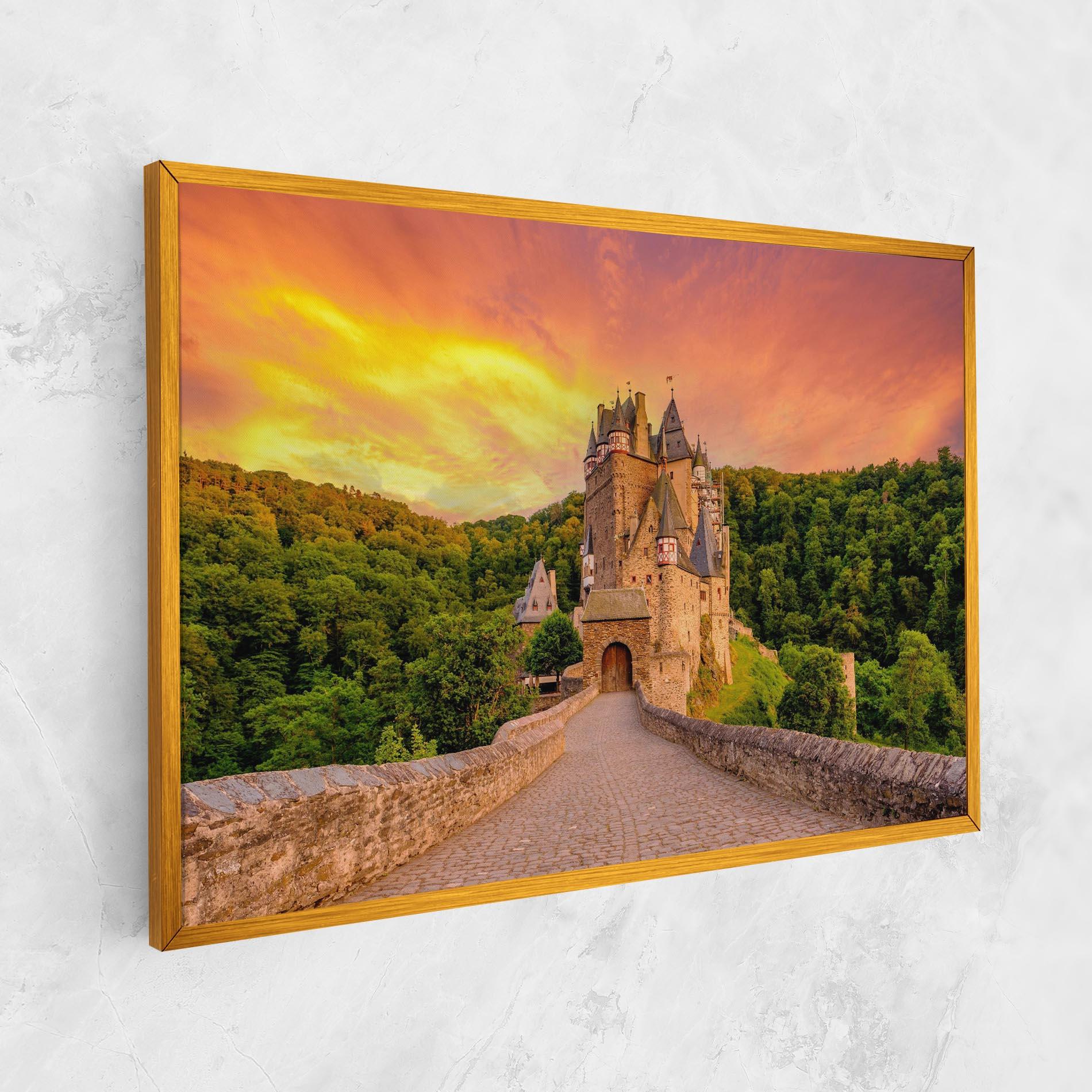 Leinwandbild Burg Eltz Castle mockup 1