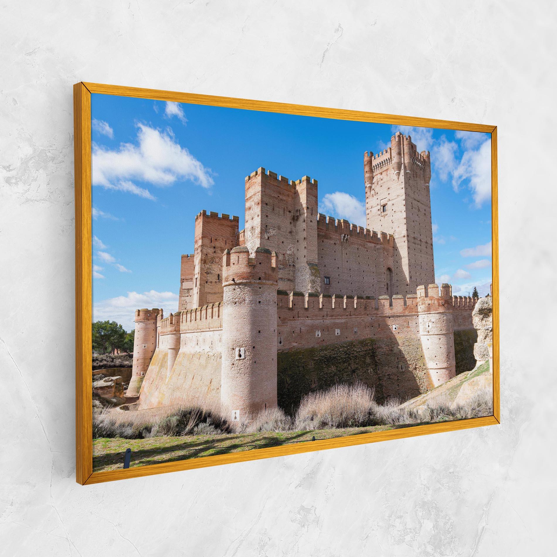 Leinwandbild Castle La Mota mockup 1