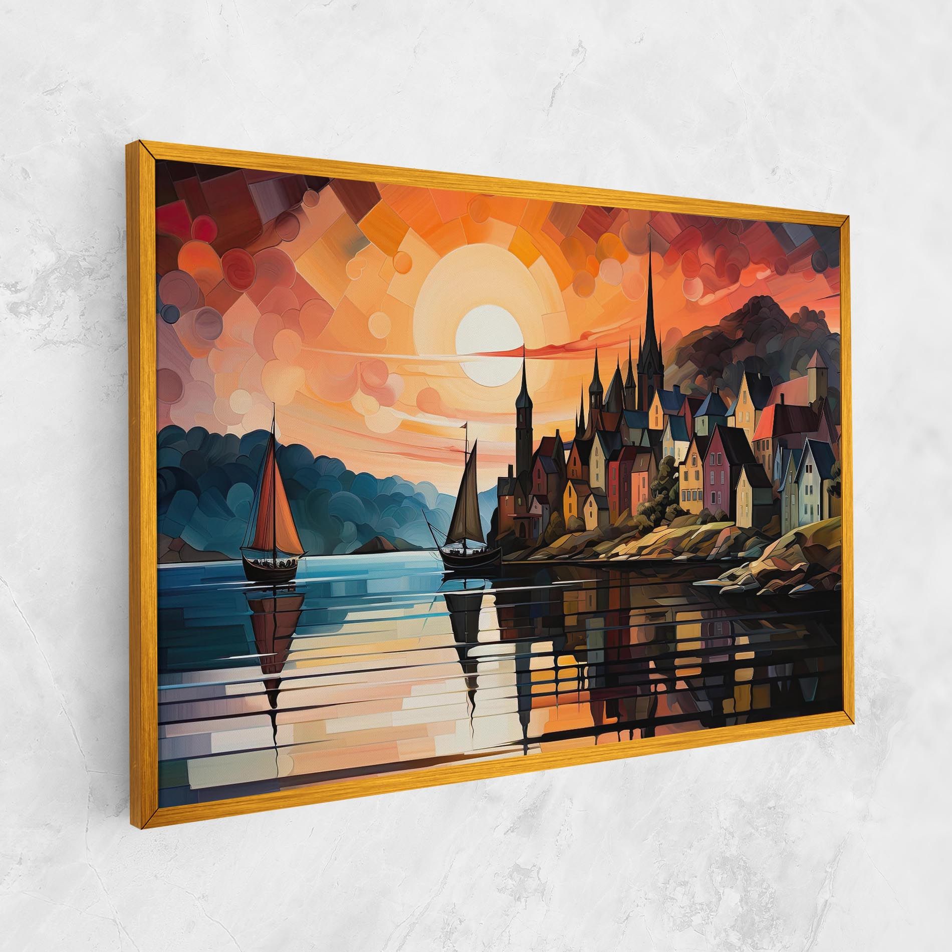 Castle Painting mockup 1