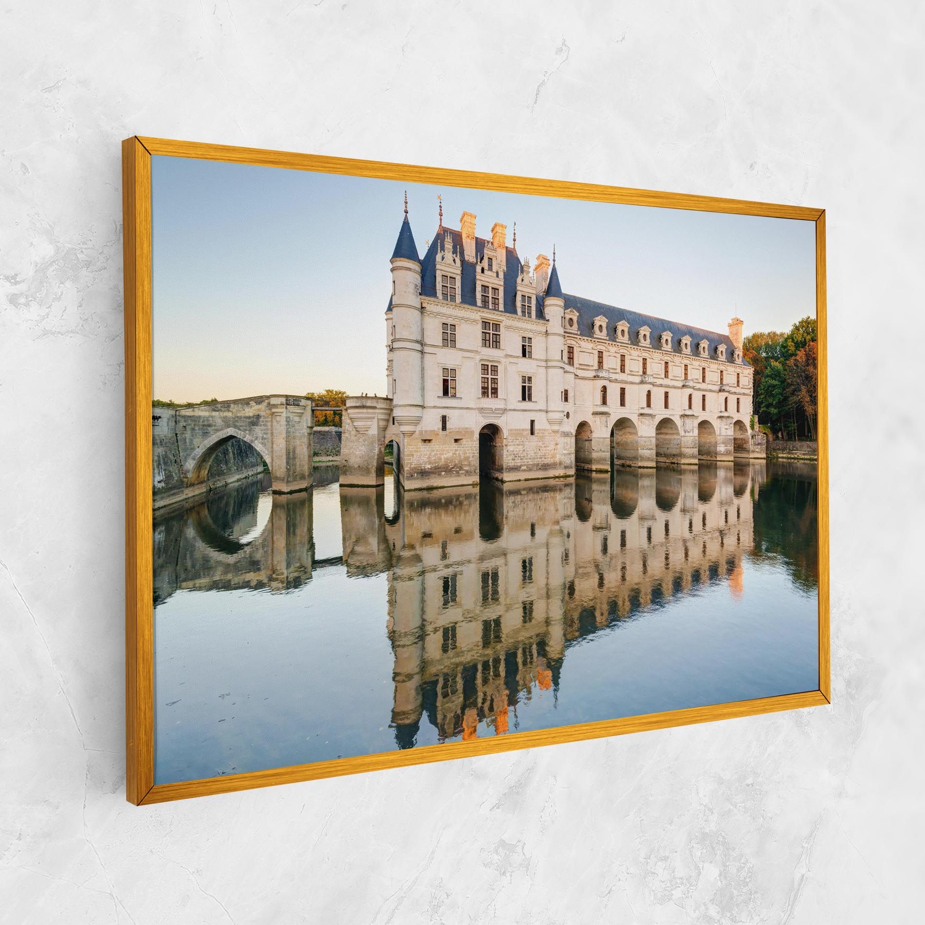 Chateau Chenonceau Castle mockup 1