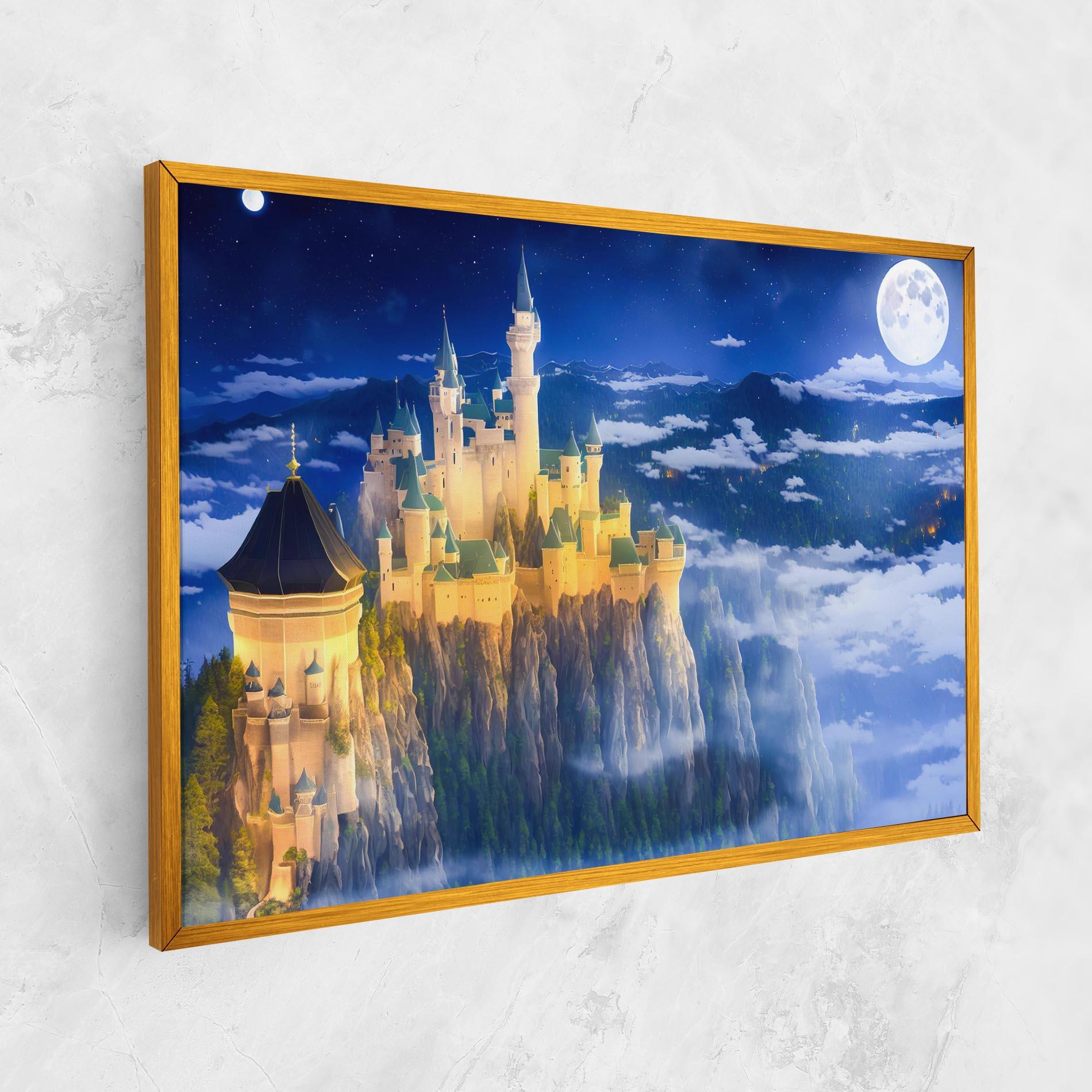 Leinwandbild Fairytale Castle mockup 1