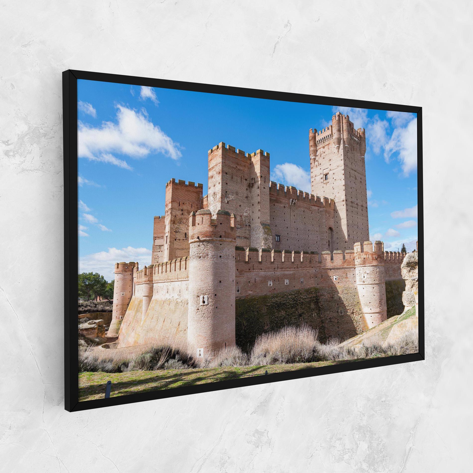 Leinwandbild Castle La Mota mockup 1