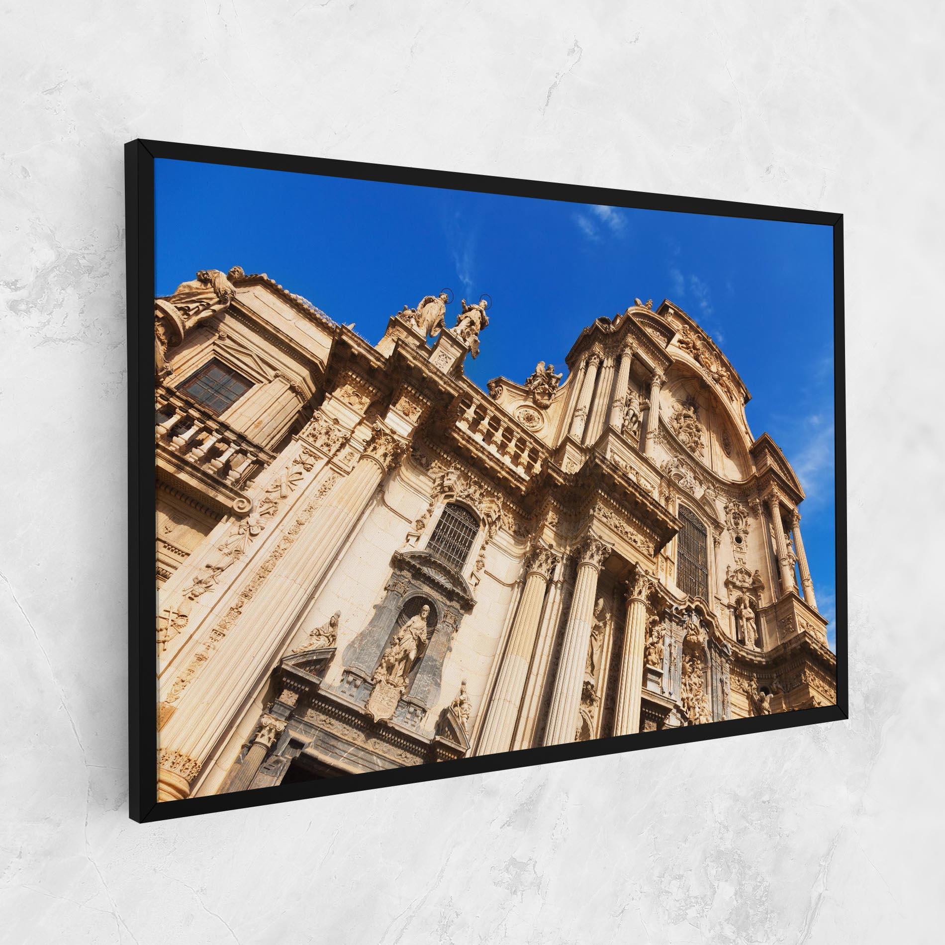 Leinwandbild Church Saint Mary mockup 1