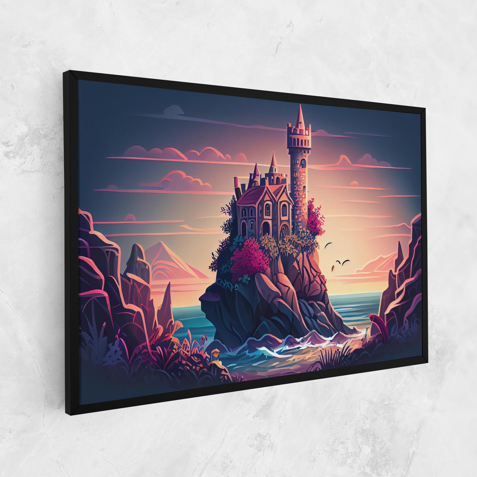 Leinwandbild Cliff Castle mockup 1