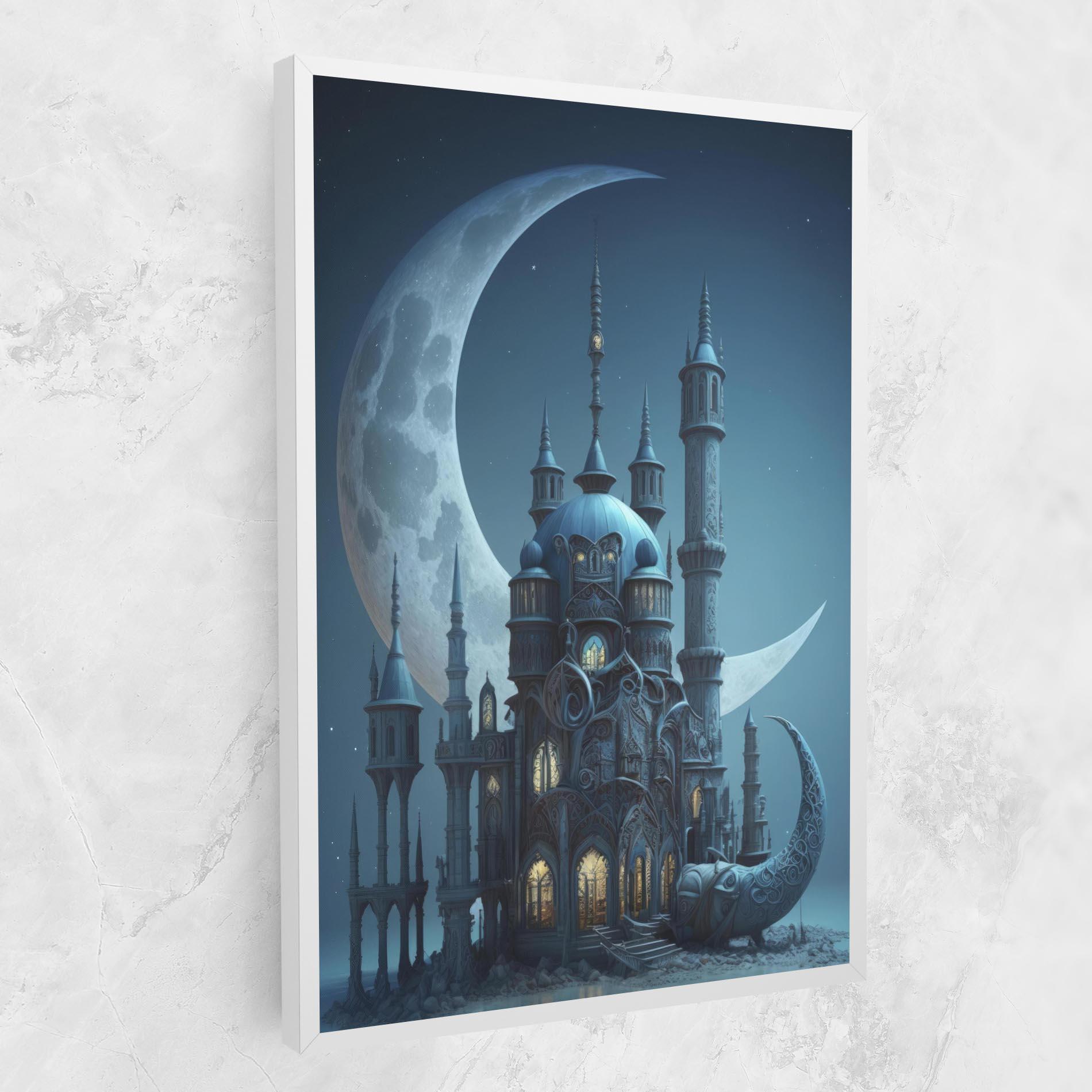 Leinwandbild Mosque Moon mockup 1