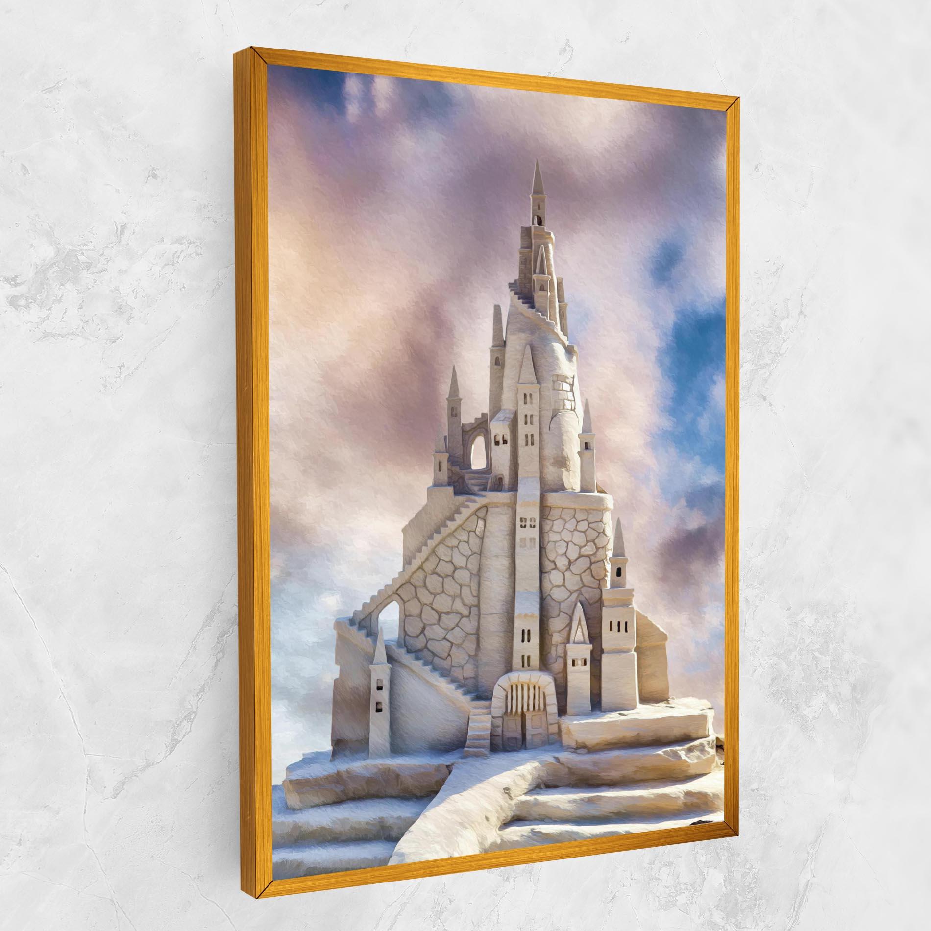 Leinwandbild Cream Castle mockup 1