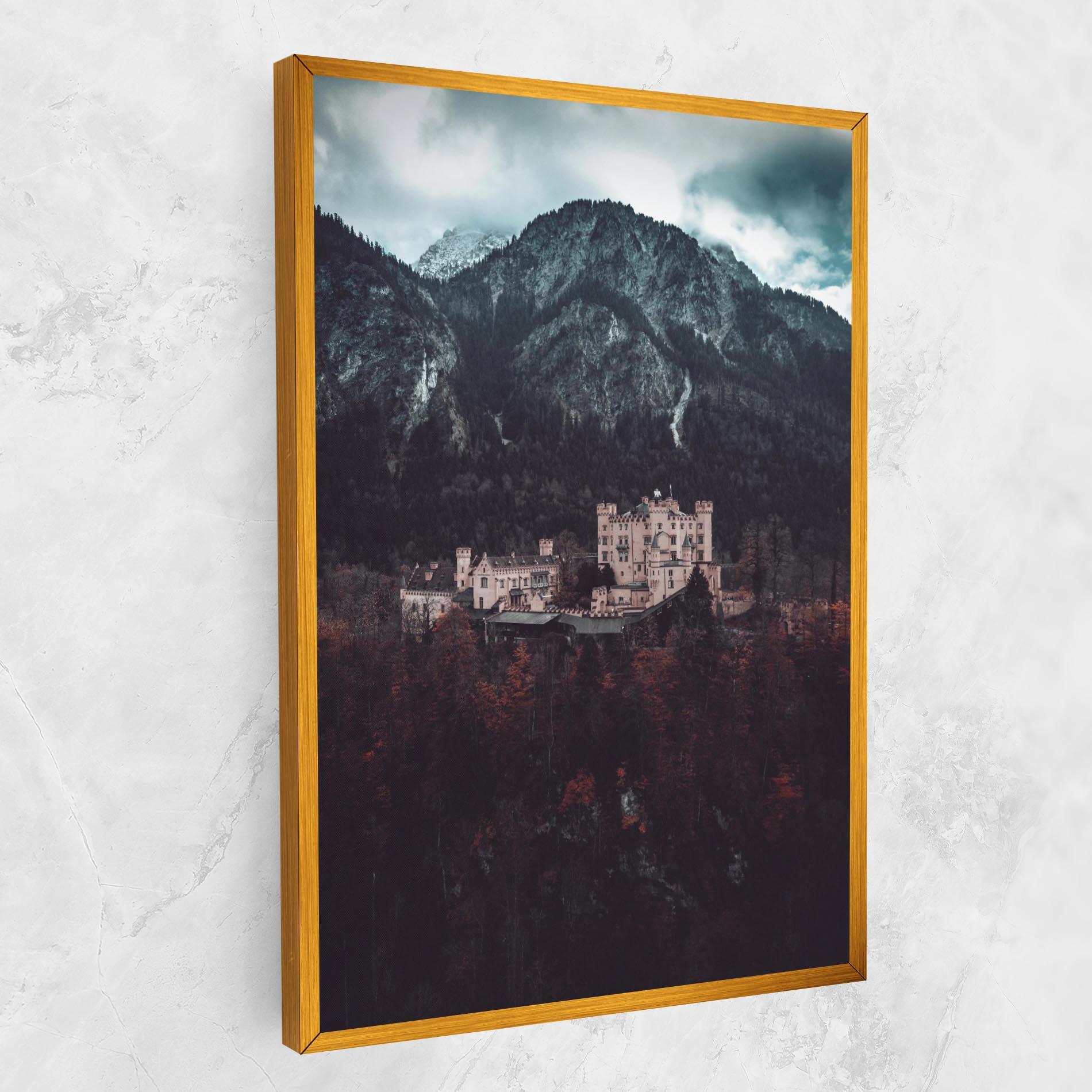 Leinwandbild Forest Castle mockup 1