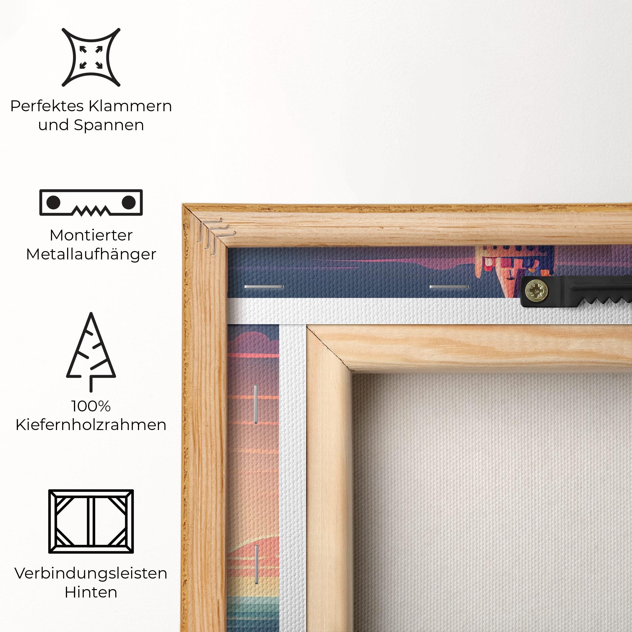 Leinwandbild Cliff Castle mockup 5